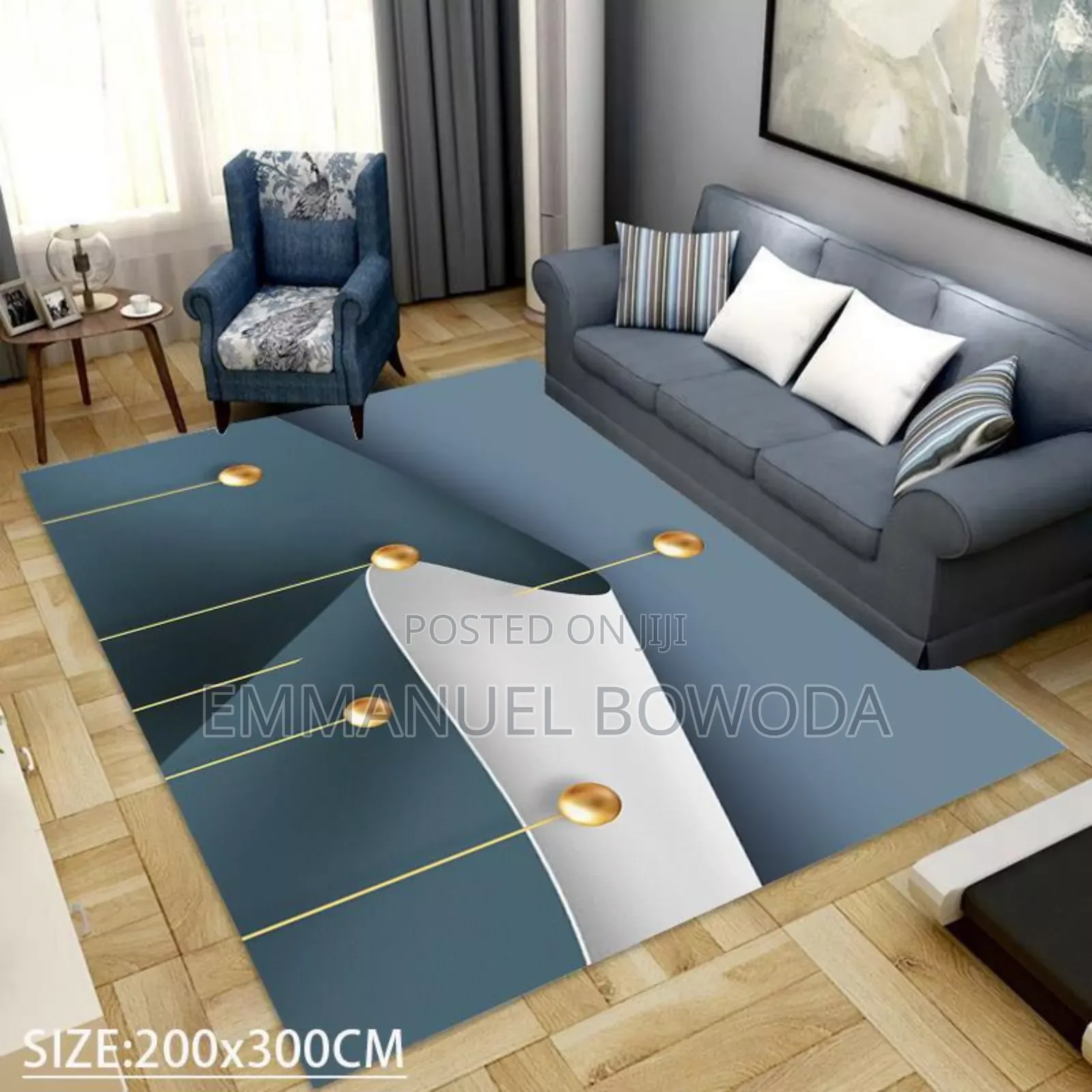 High Quality 3d Centre Carpet