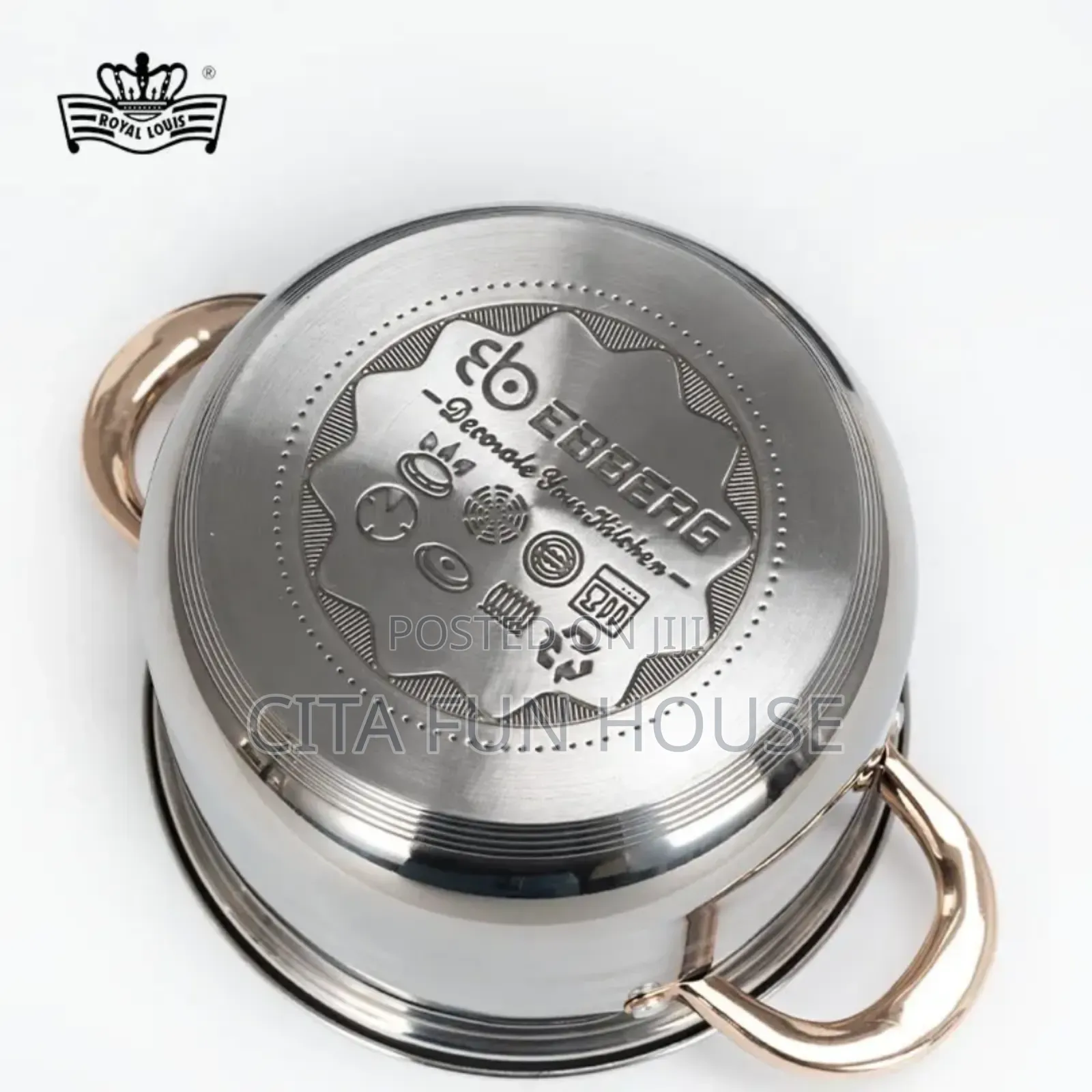 12pcs Heavy Stainless Steel Cookware Set