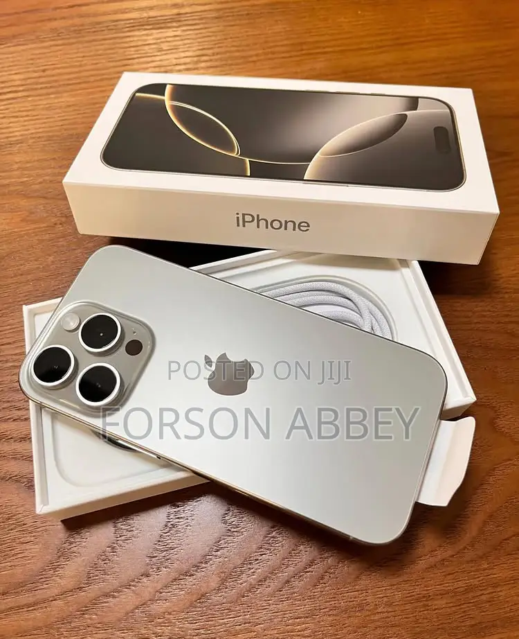 New Apple iPhone 16 Pro Max 256 GB Gold