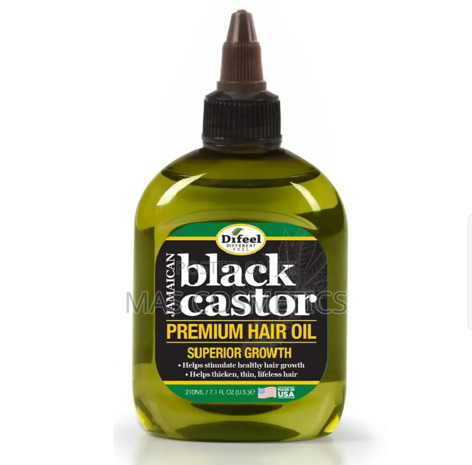 Difeel Castor Pro-Growth Black Hair Oil