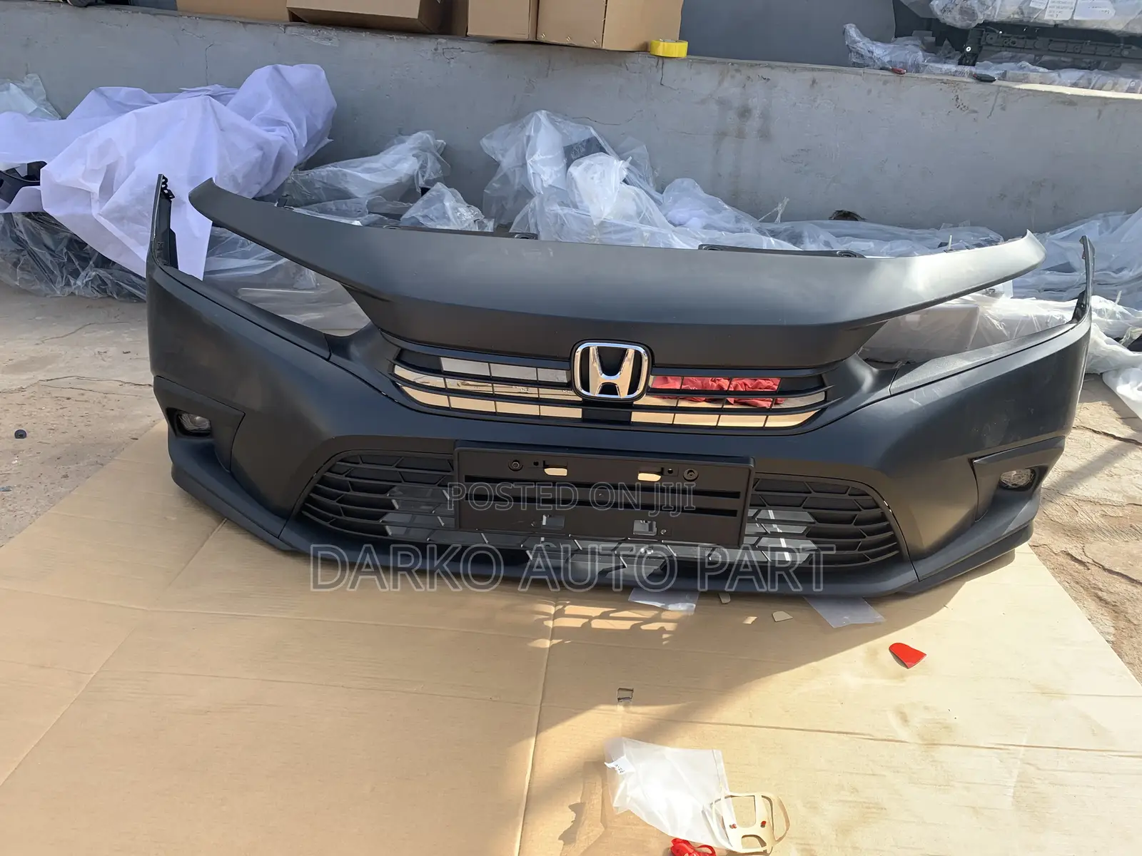 Honda Civic 22-24 Oem Hatchback Front Bumper Cover