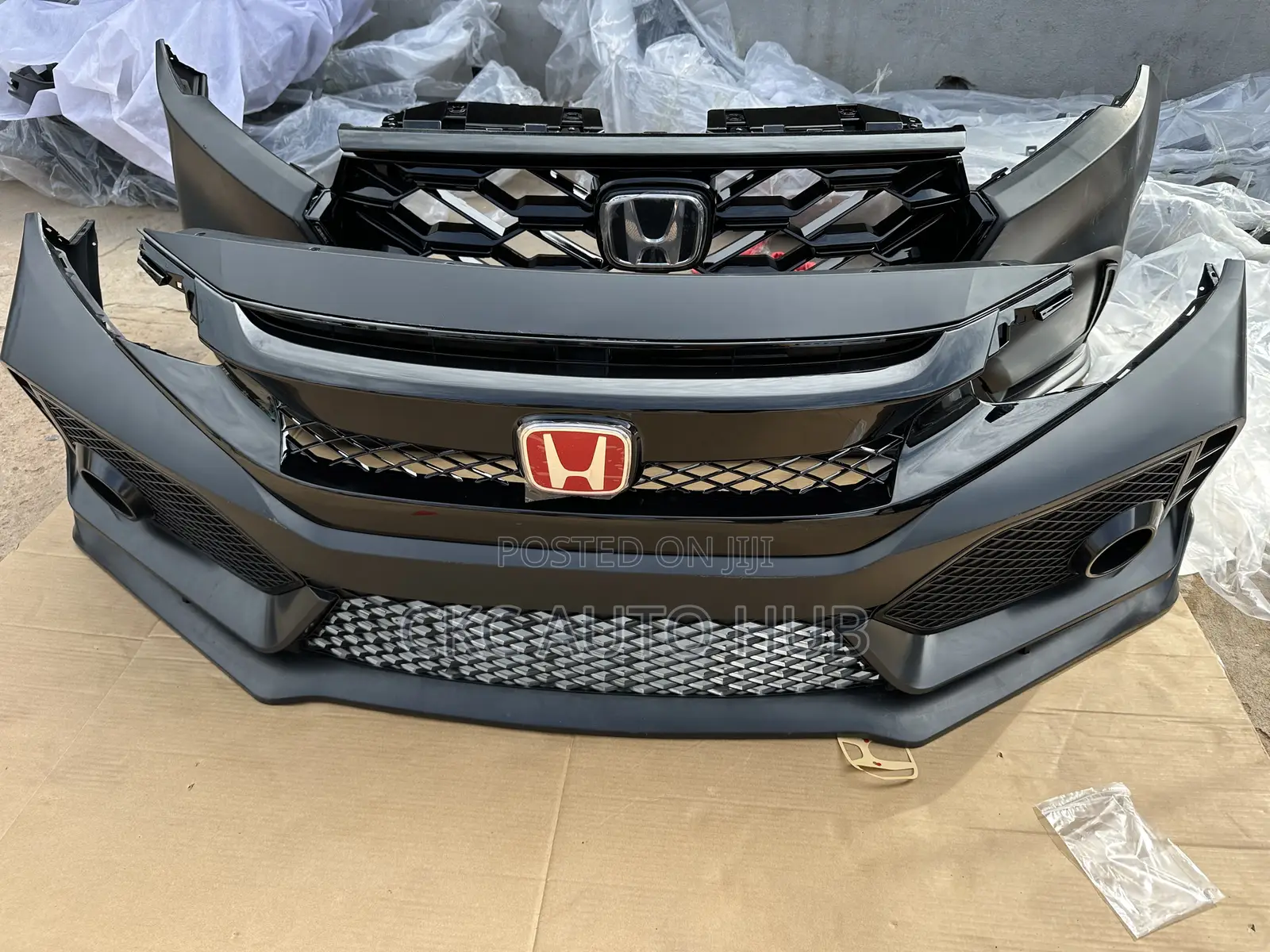 Honda Civic 2016 To 2021 Turbo Bumper