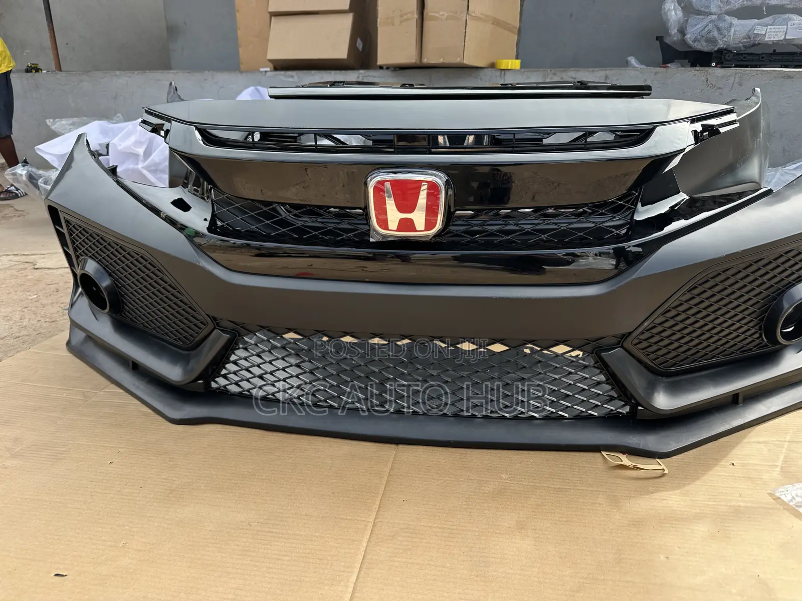 Honda Civic 2016 To 2021 Turbo Bumper