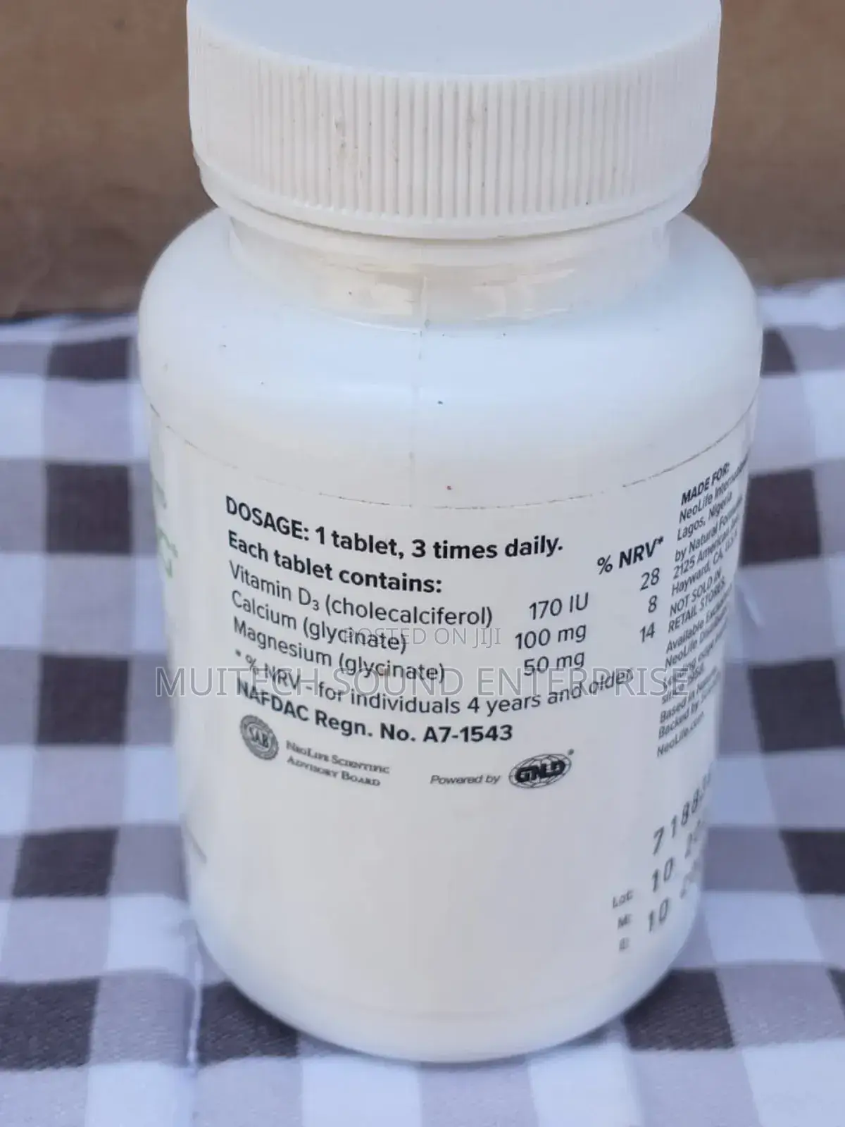 Chelated Calcium Magnesium With Vitamin D
