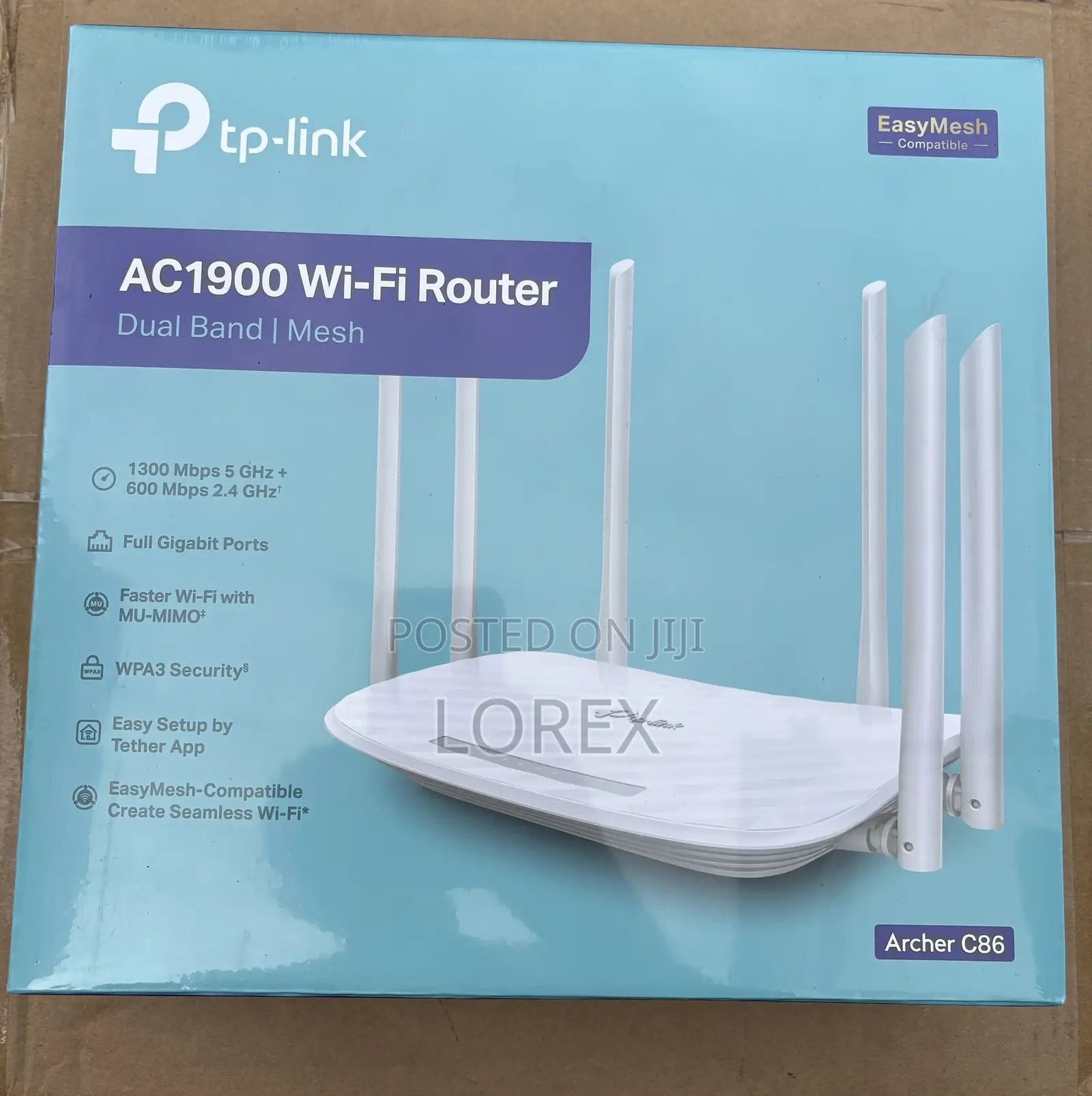 Tp-Link Archer C86 Ac1900 Dual Band Gigabit Router
