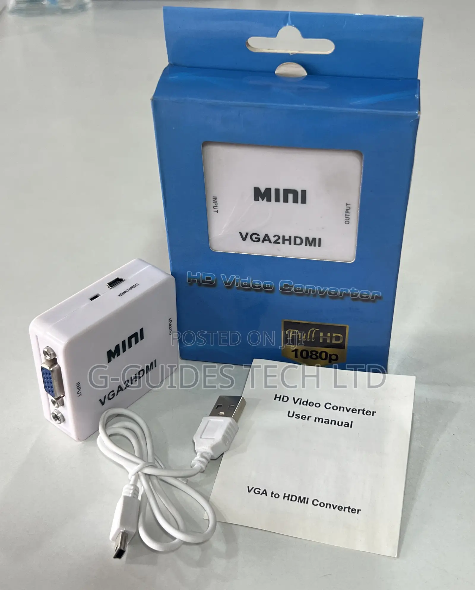Vga to Hdmi Converter, Mini Vga to Hdmi Adapter