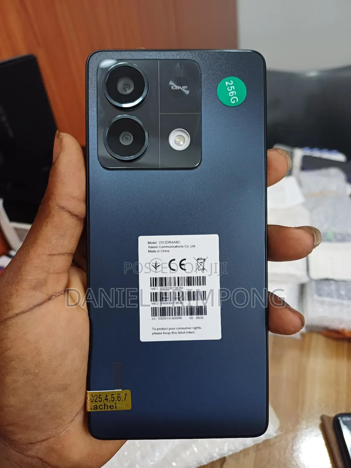 New Xiaomi Redmi Note 13 256 GB Black