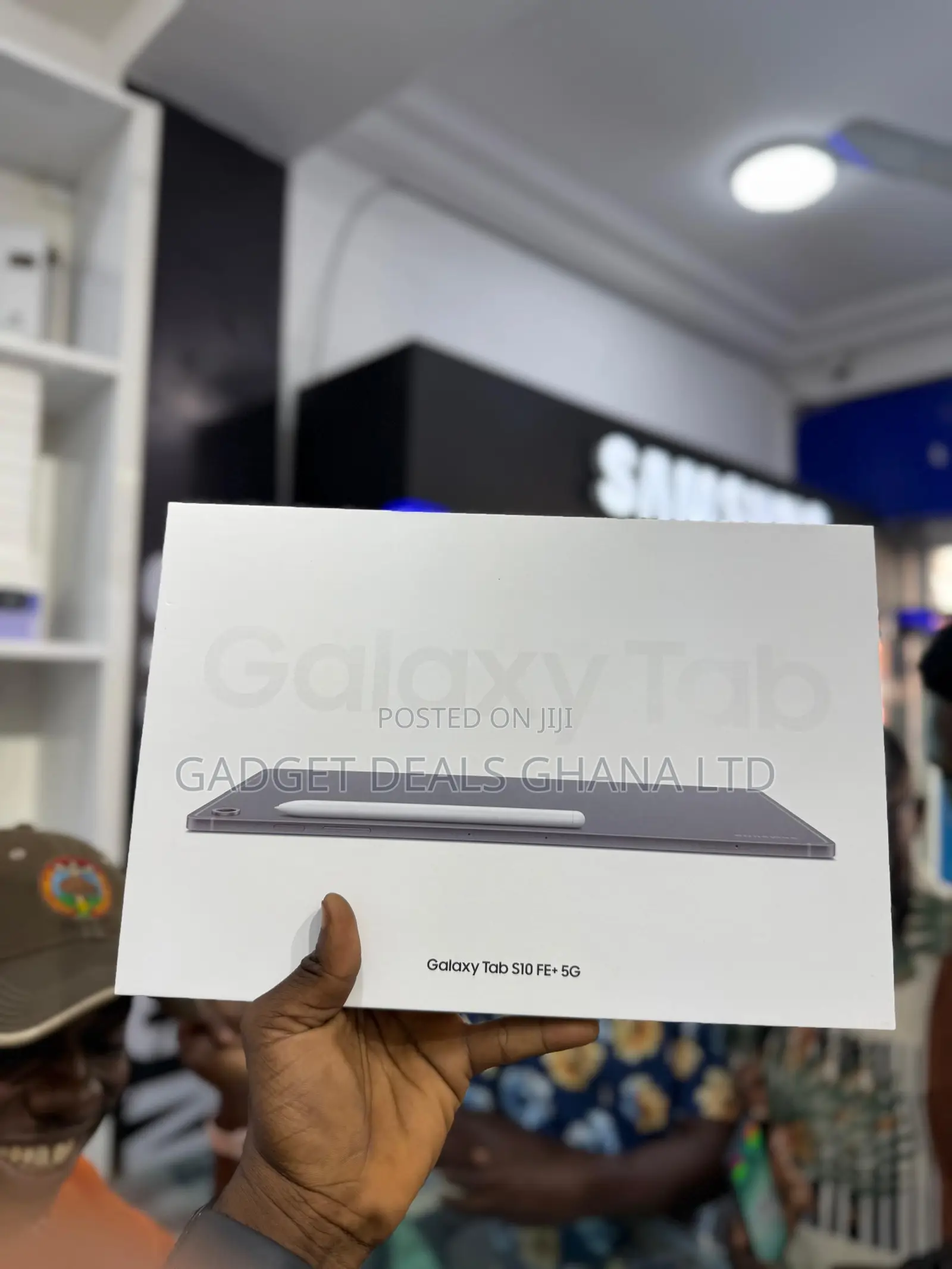 New Samsung Galaxy Tab S10 FE+ 256 GB Black