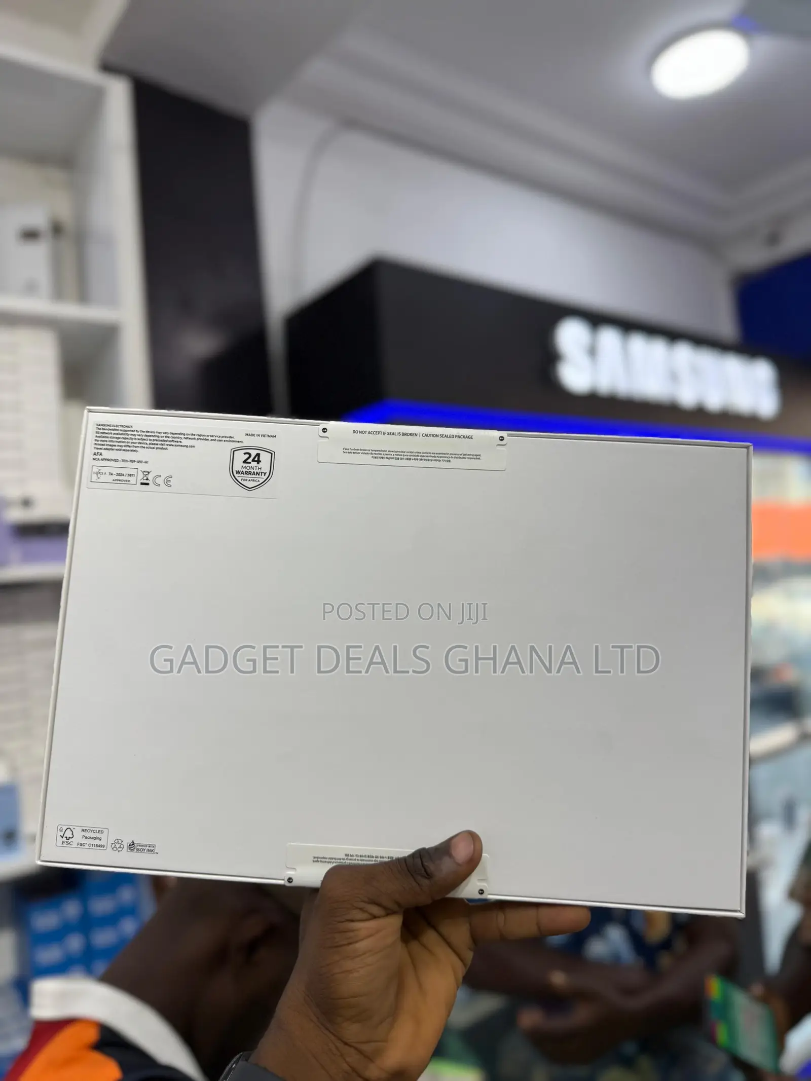 New Samsung Galaxy Tab S10 FE+ 256 GB Black