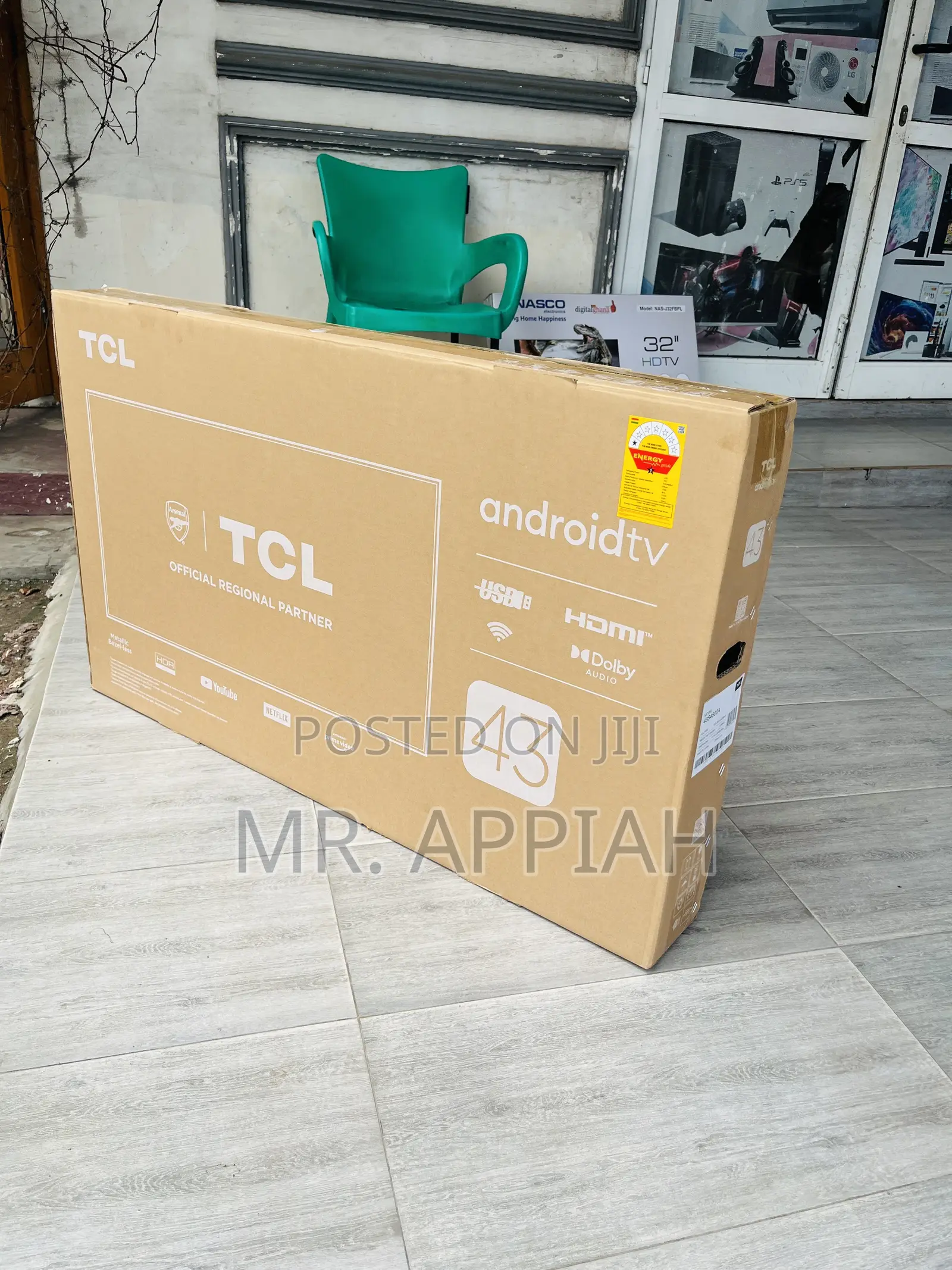 Unique TCL 43s4500 43” Full Hd Tv With Dolby Atmos.