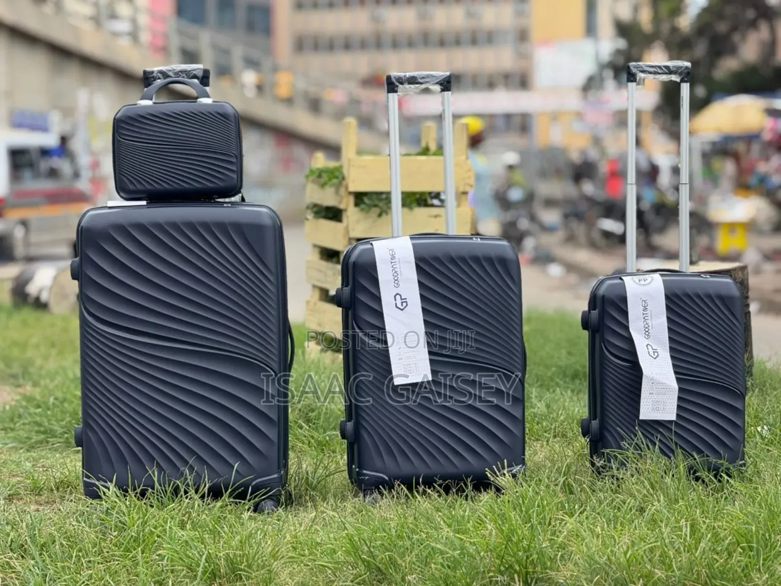 4set Expandable Trolling Anticrake Luggages Cosmetic Bag