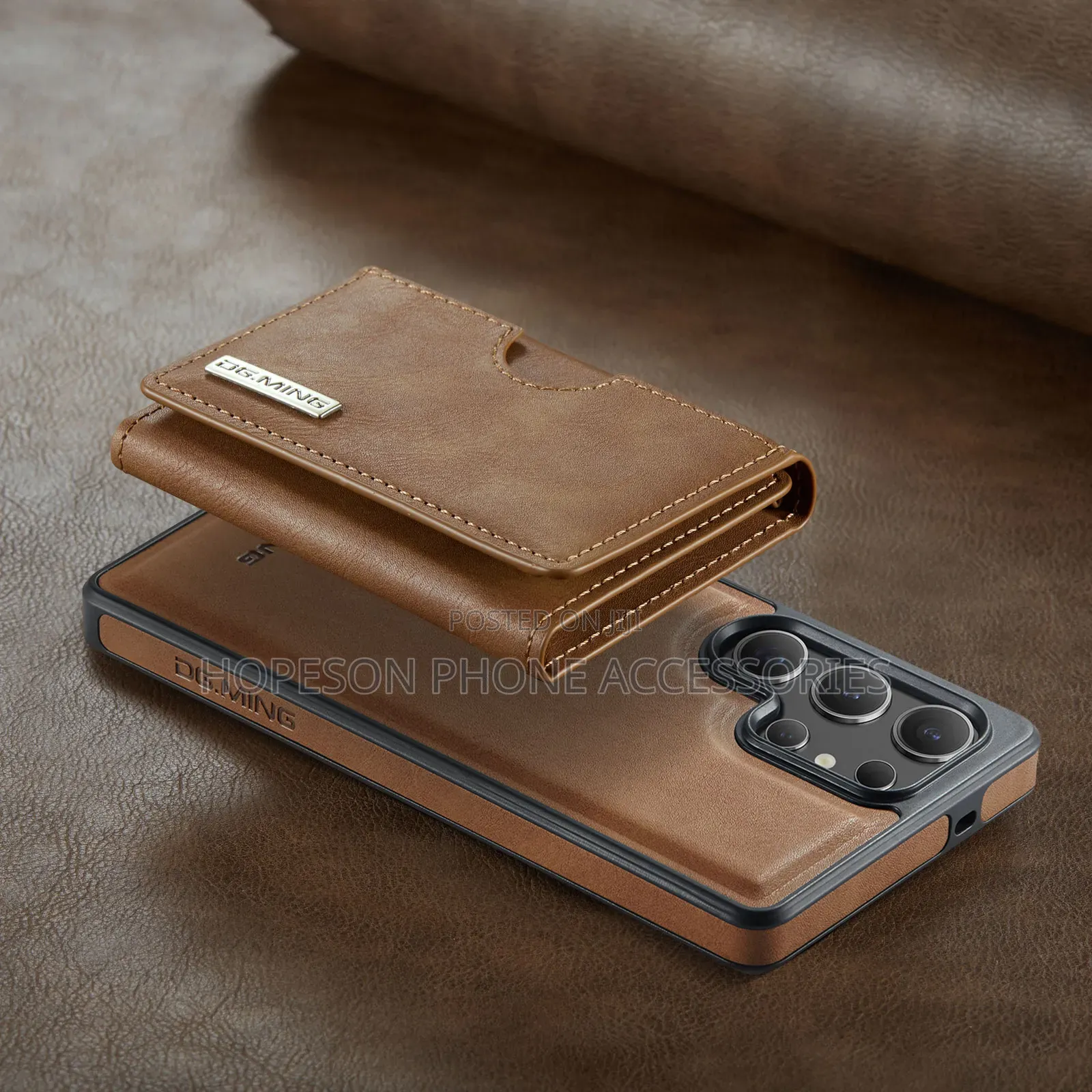Samsung Magsafe Leather Case With Detachable Magnetic Wallet