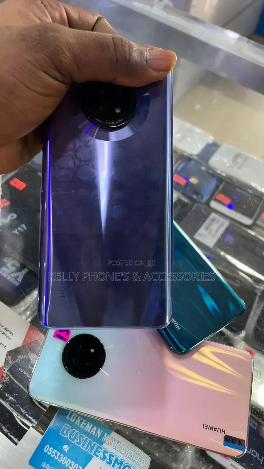 New Huawei Y9a 128 GB Purple