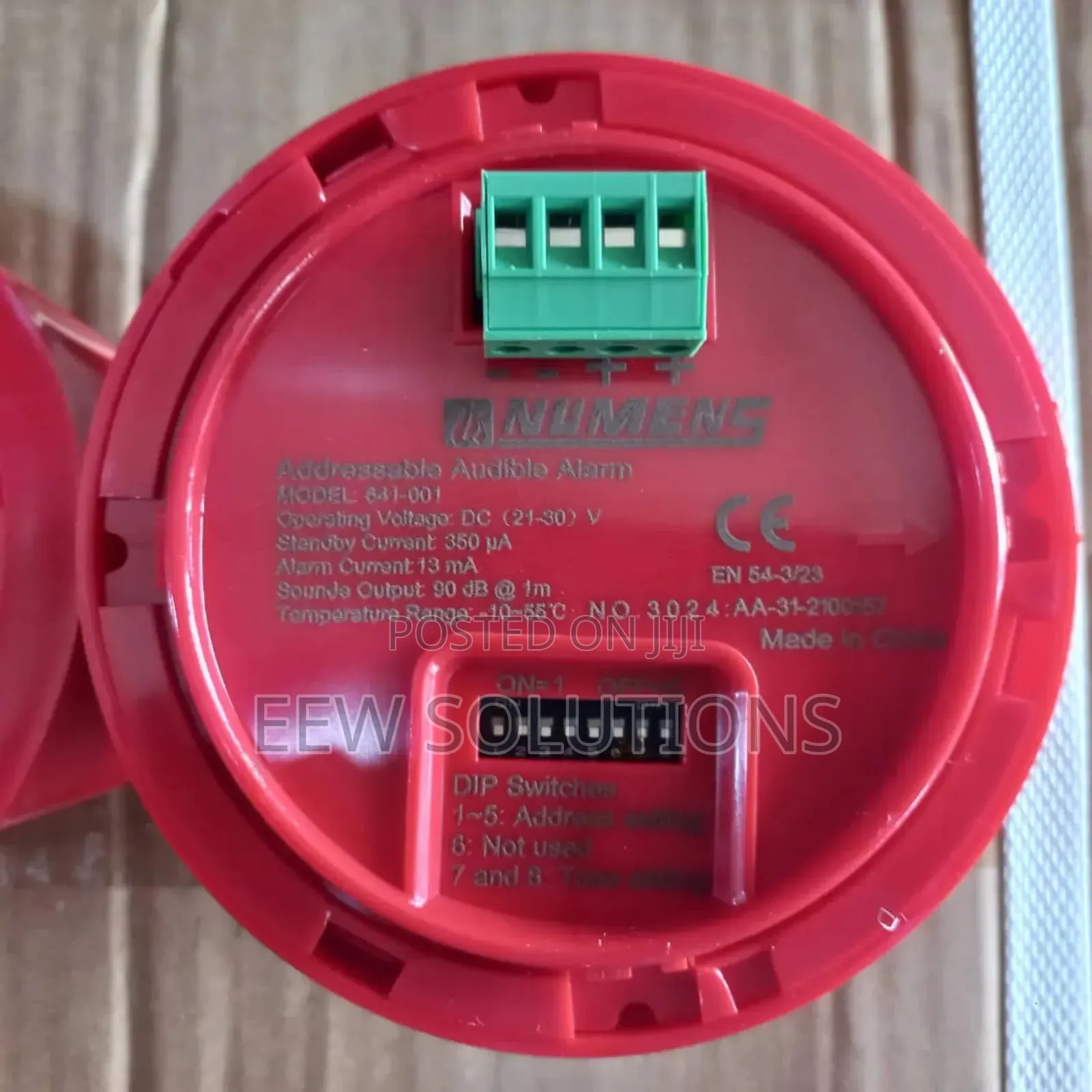 Numens Addressable Fire Alarm Sounder