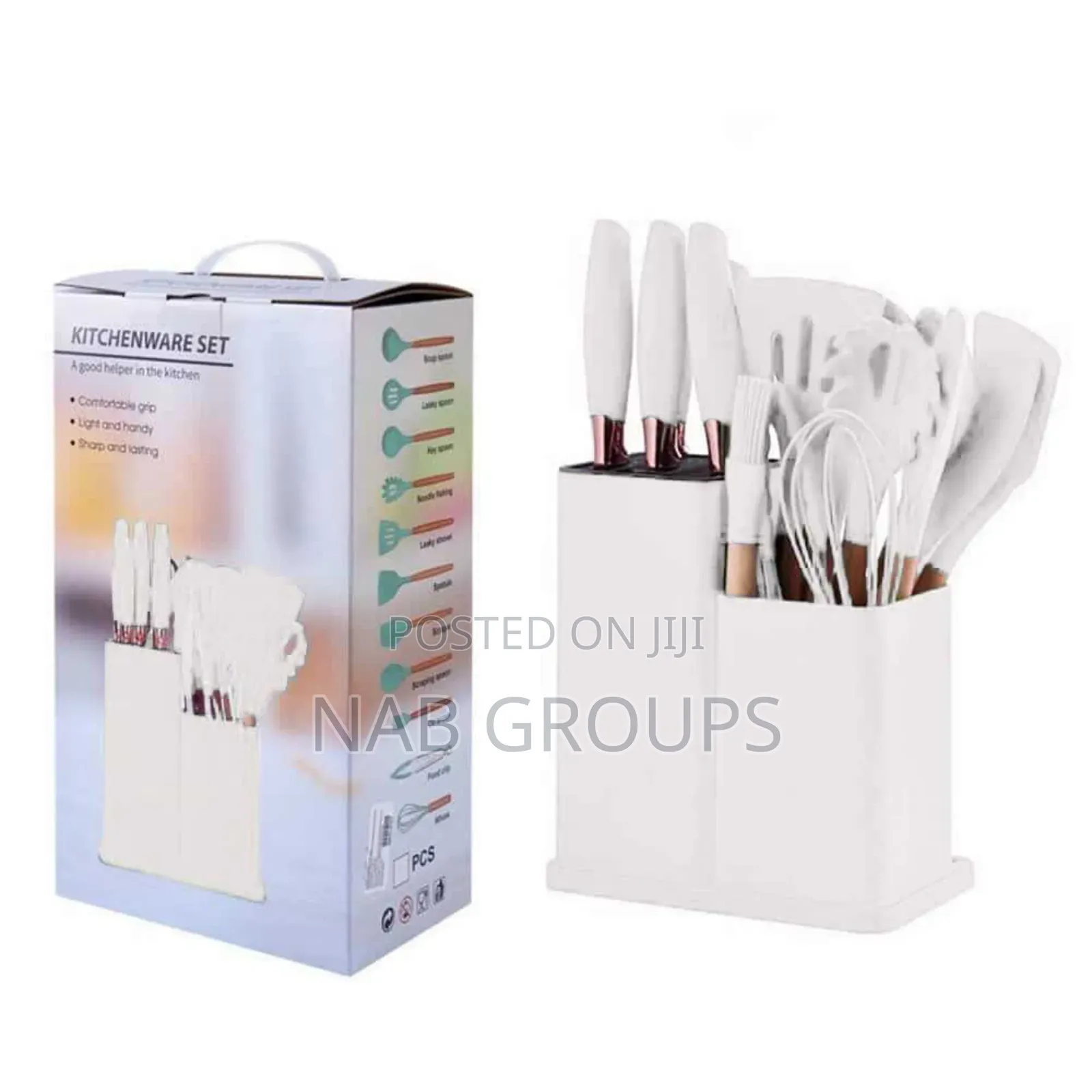 19pcs Silicone Cooking Set