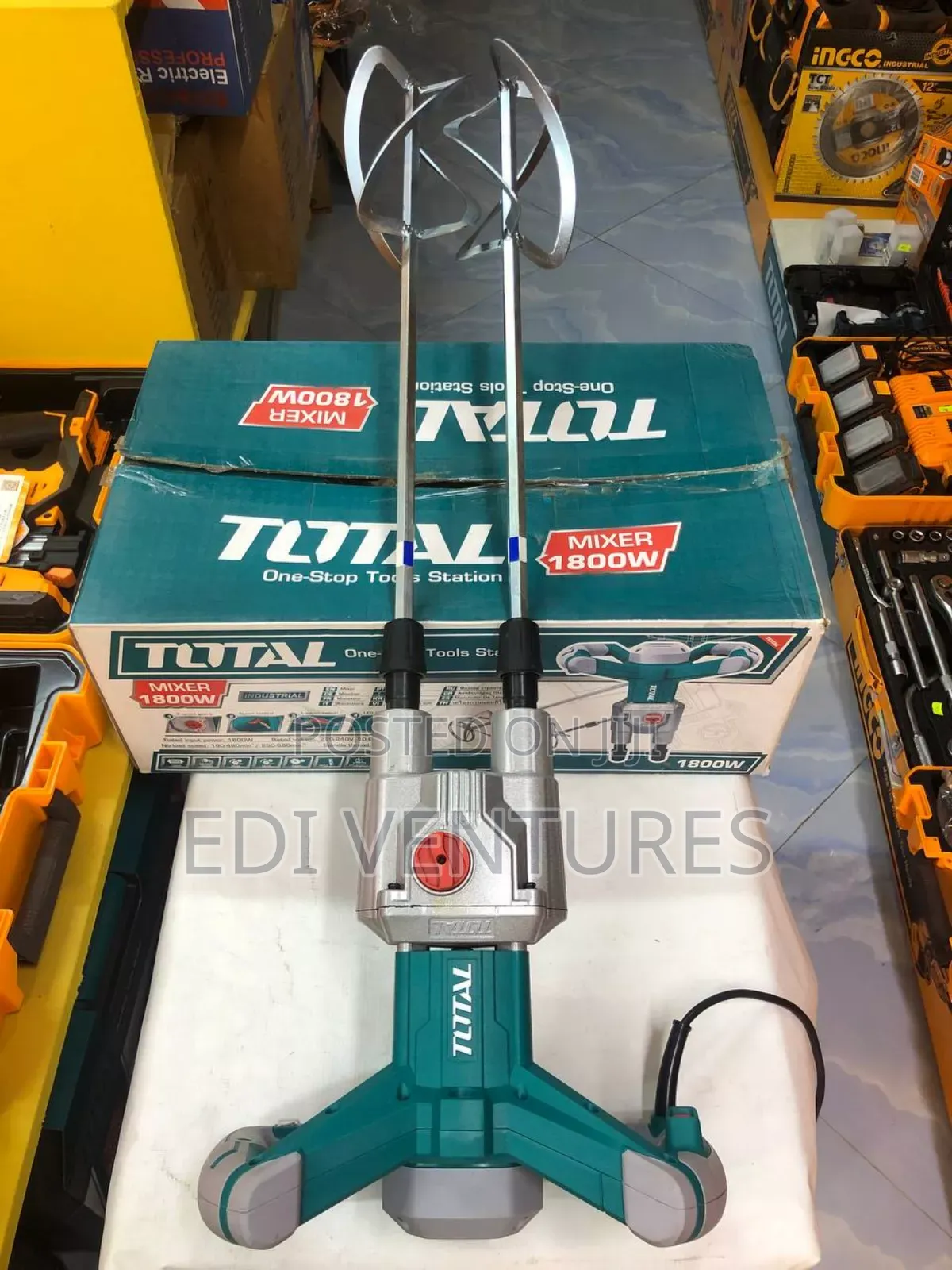 Total 1800w Mixer ( Double / Twin Paddle)