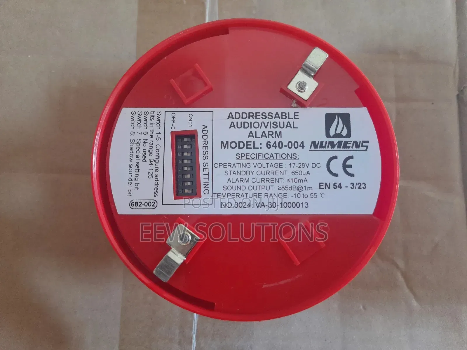 Numens Addressable Strobe Sounder