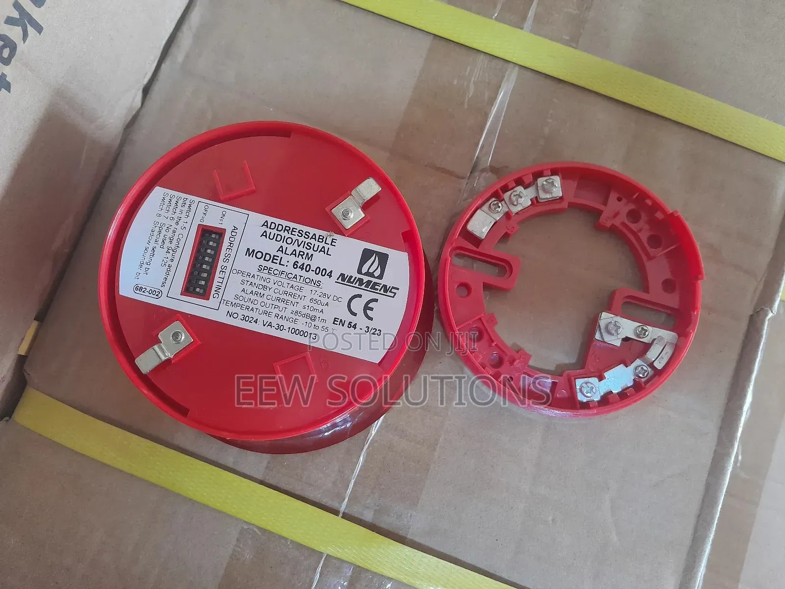 Numens Addressable Strobe Sounder