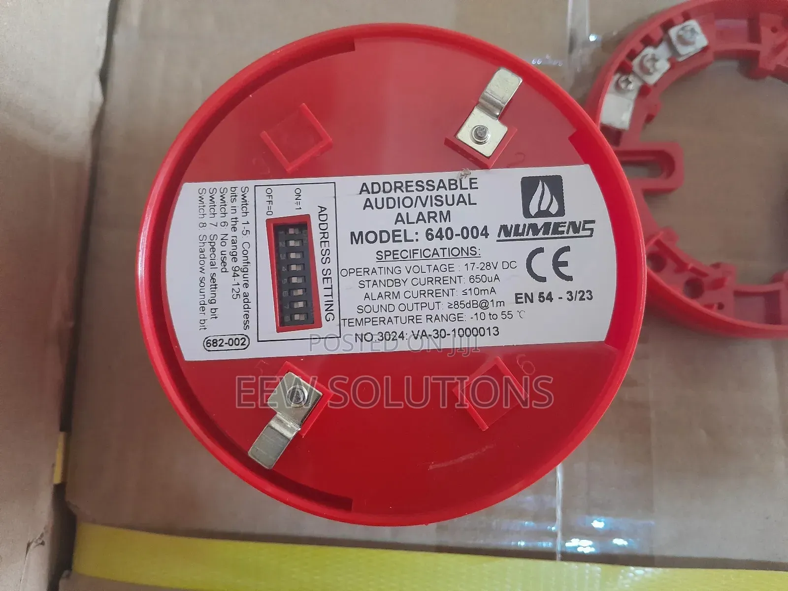 Numens Addressable Strobe Sounder