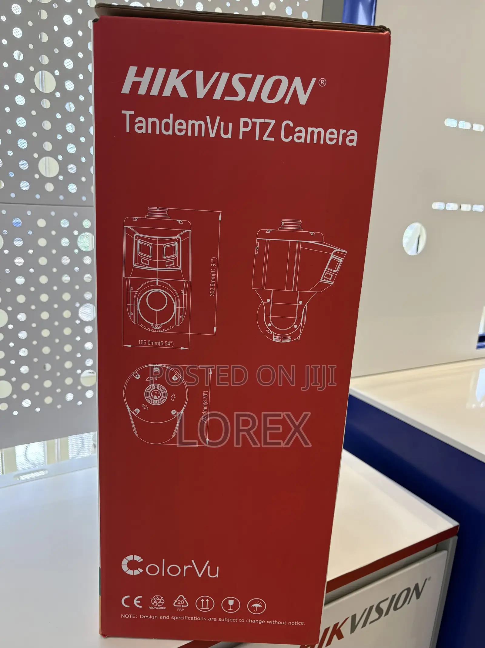 Hikvision Ip PTZ Tandemvu 25x Zoom Full Colorvu Panoramic