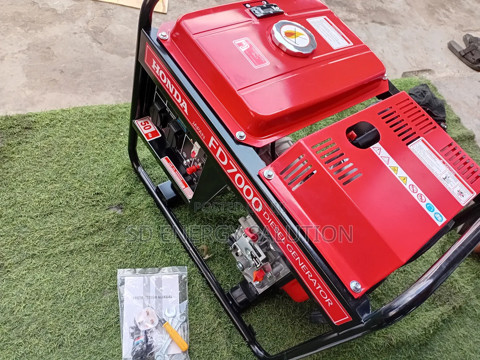 Vibrant 7.5kva Honda Generator Diesel Silent Generator