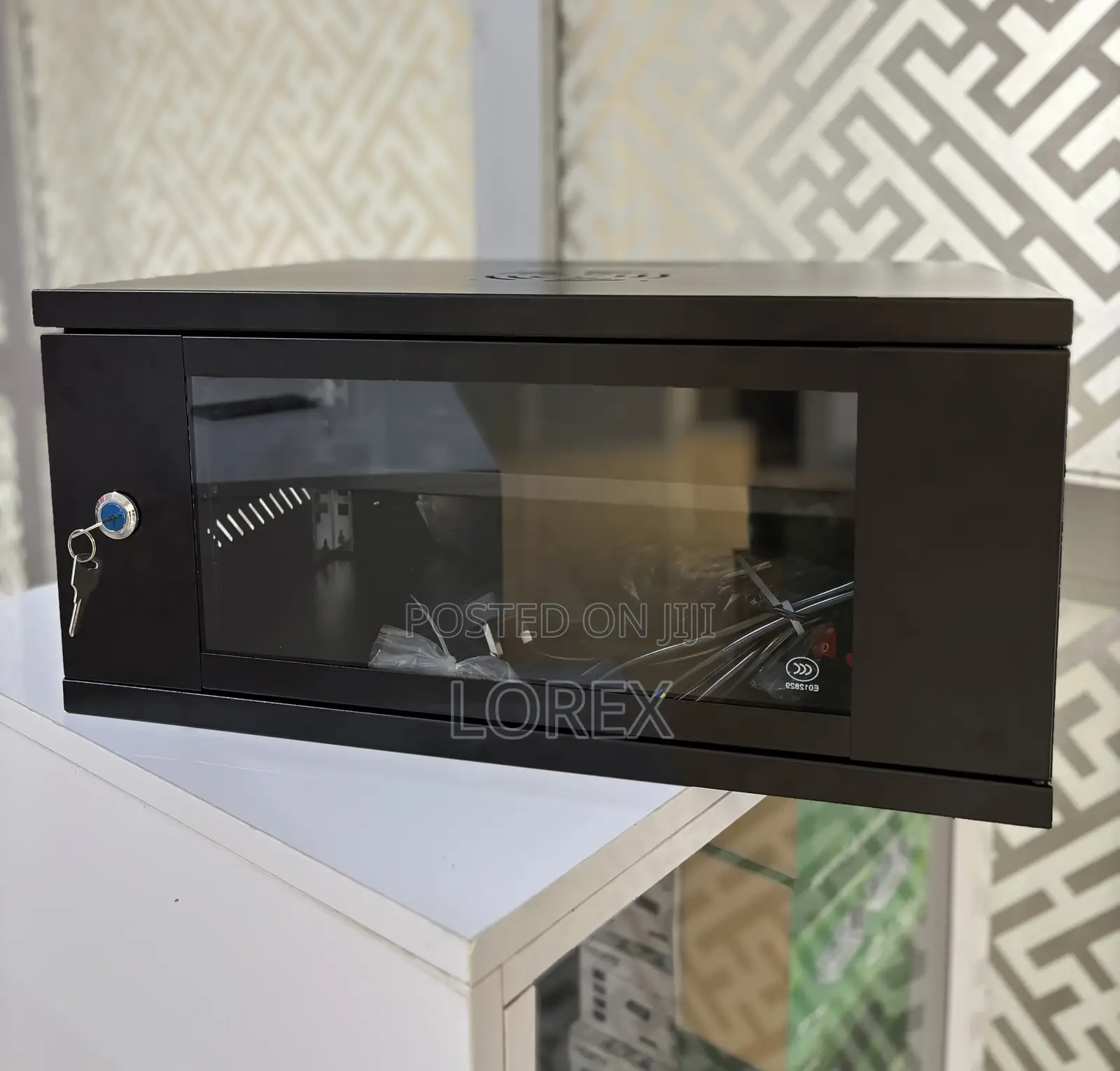 4u Cabinet Rack With Fan And Pdu 6way 520x400x240