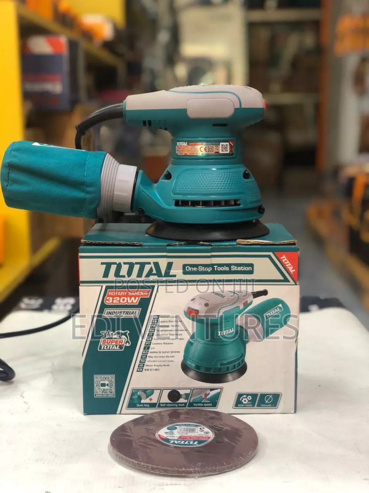 Total 320w Rotary Sander