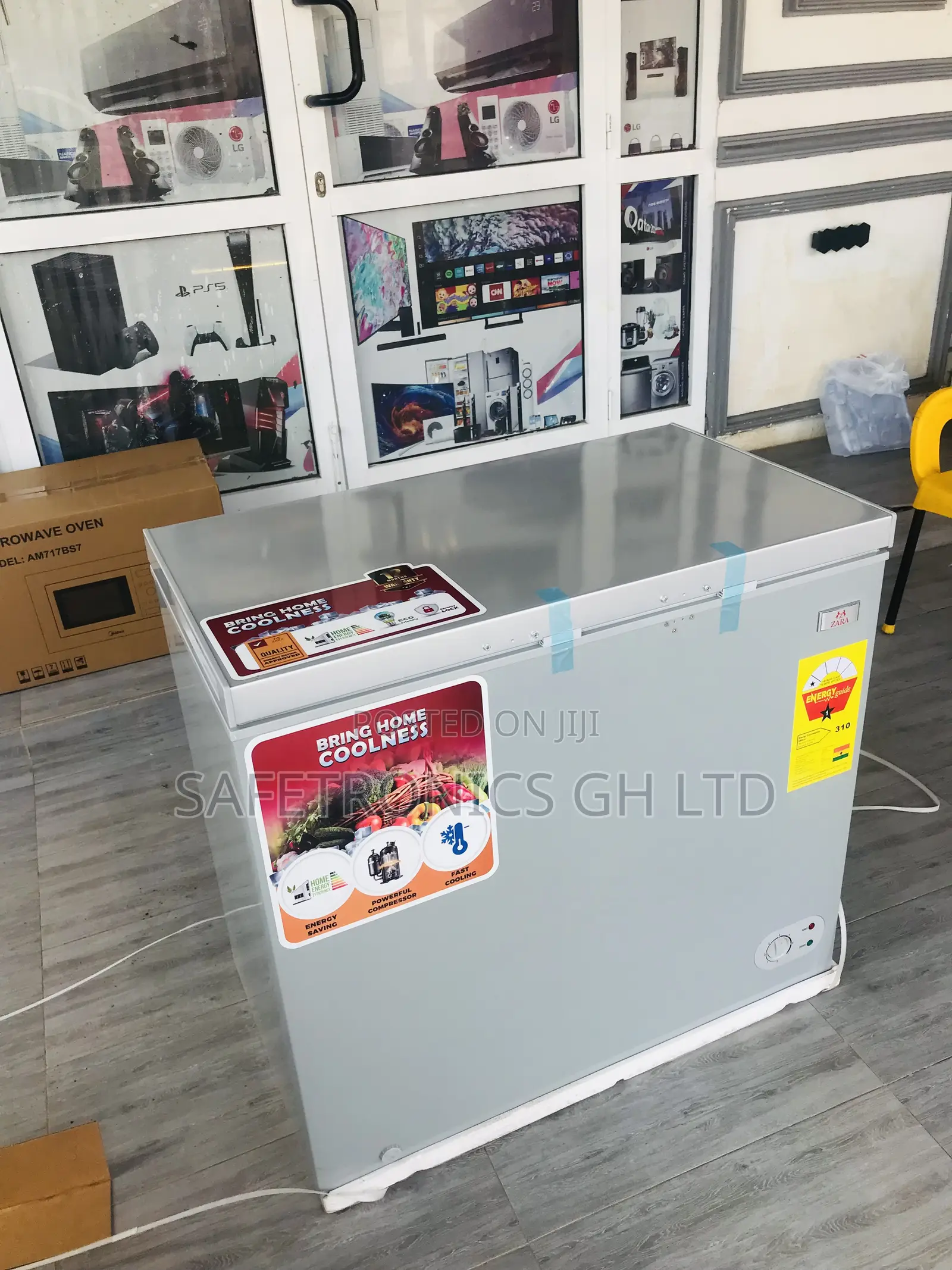 Correct Design 147l Singledoor Grey Zara-200s Freezer