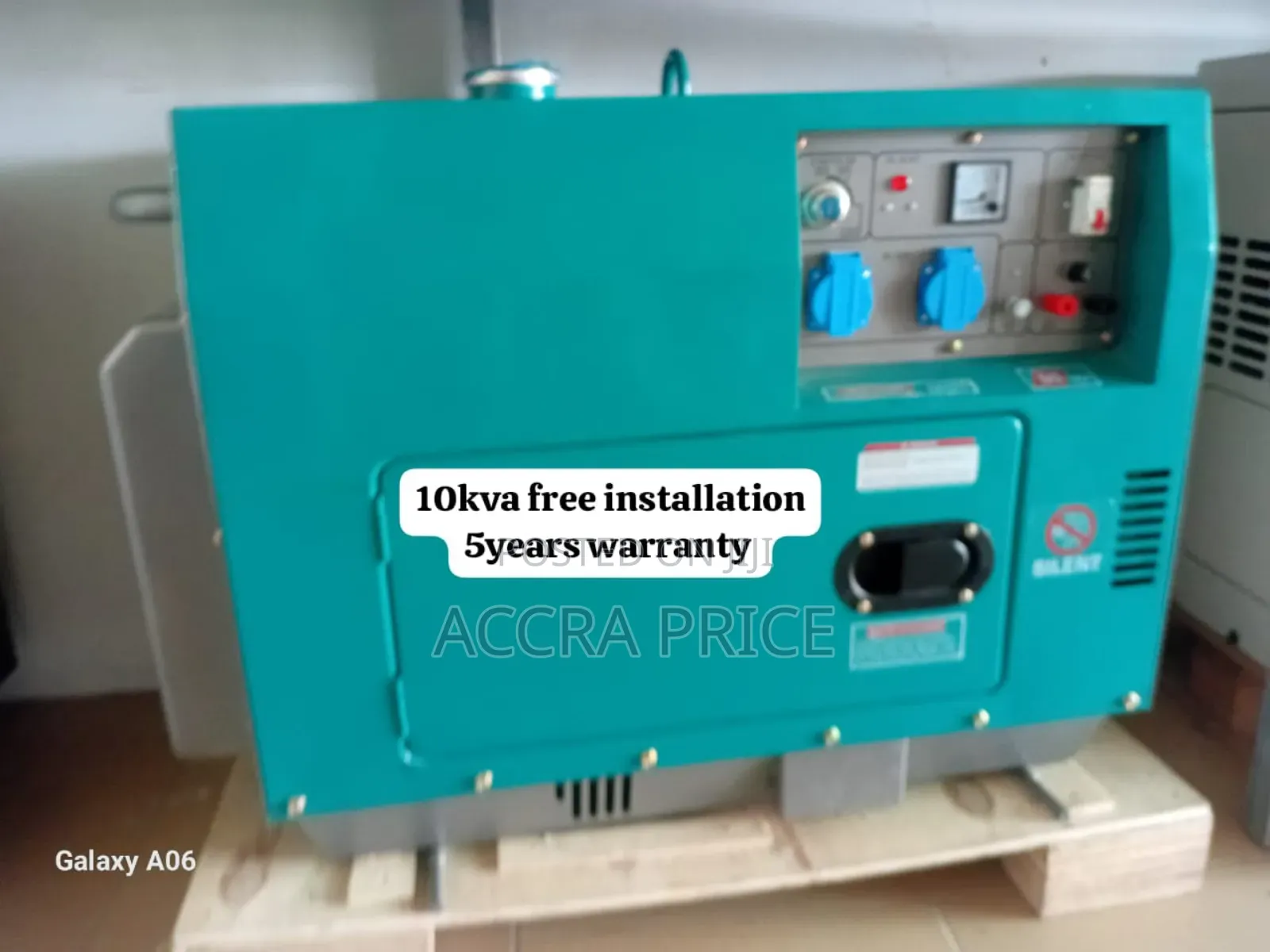 Silver Gen Perkins 10kva 13000watts Diesel Generator 10kva