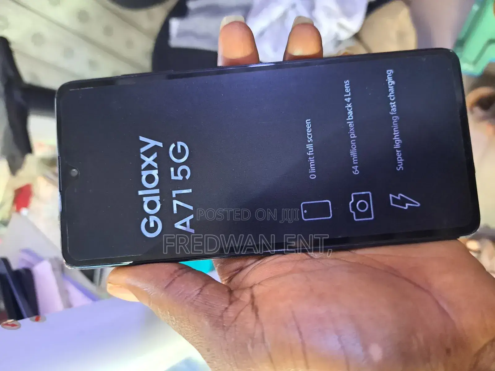 New Samsung Galaxy A71 5G 128 GB Gray
