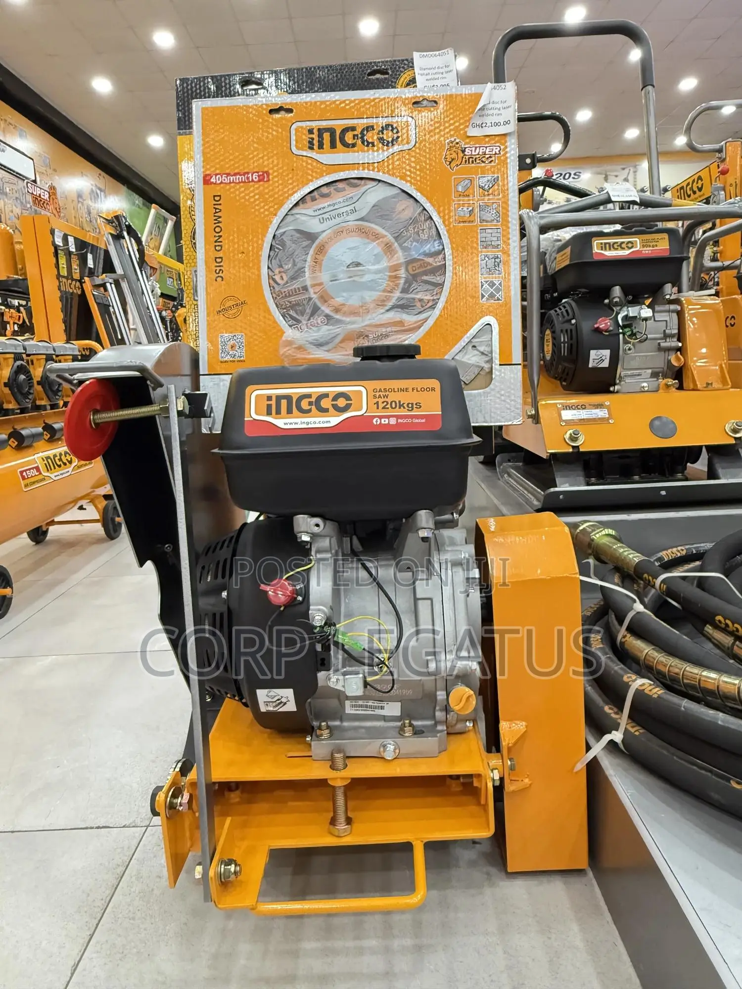 Ingco Gasoline Road Cutter Floor Cutter