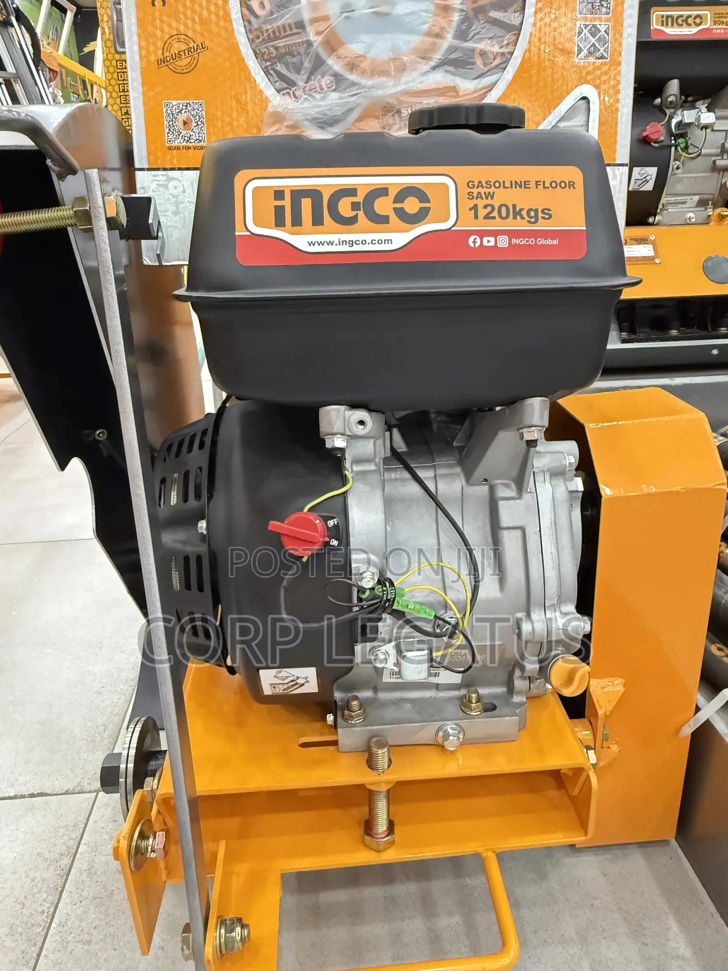 Ingco Gasoline Road Cutter Floor Cutter