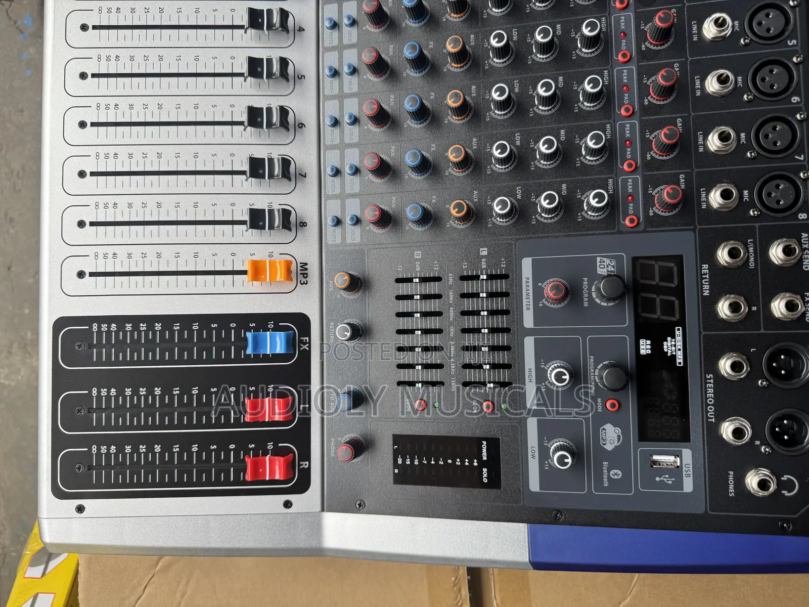 Powered-Kv- Mixer 8- Channel Yamaha