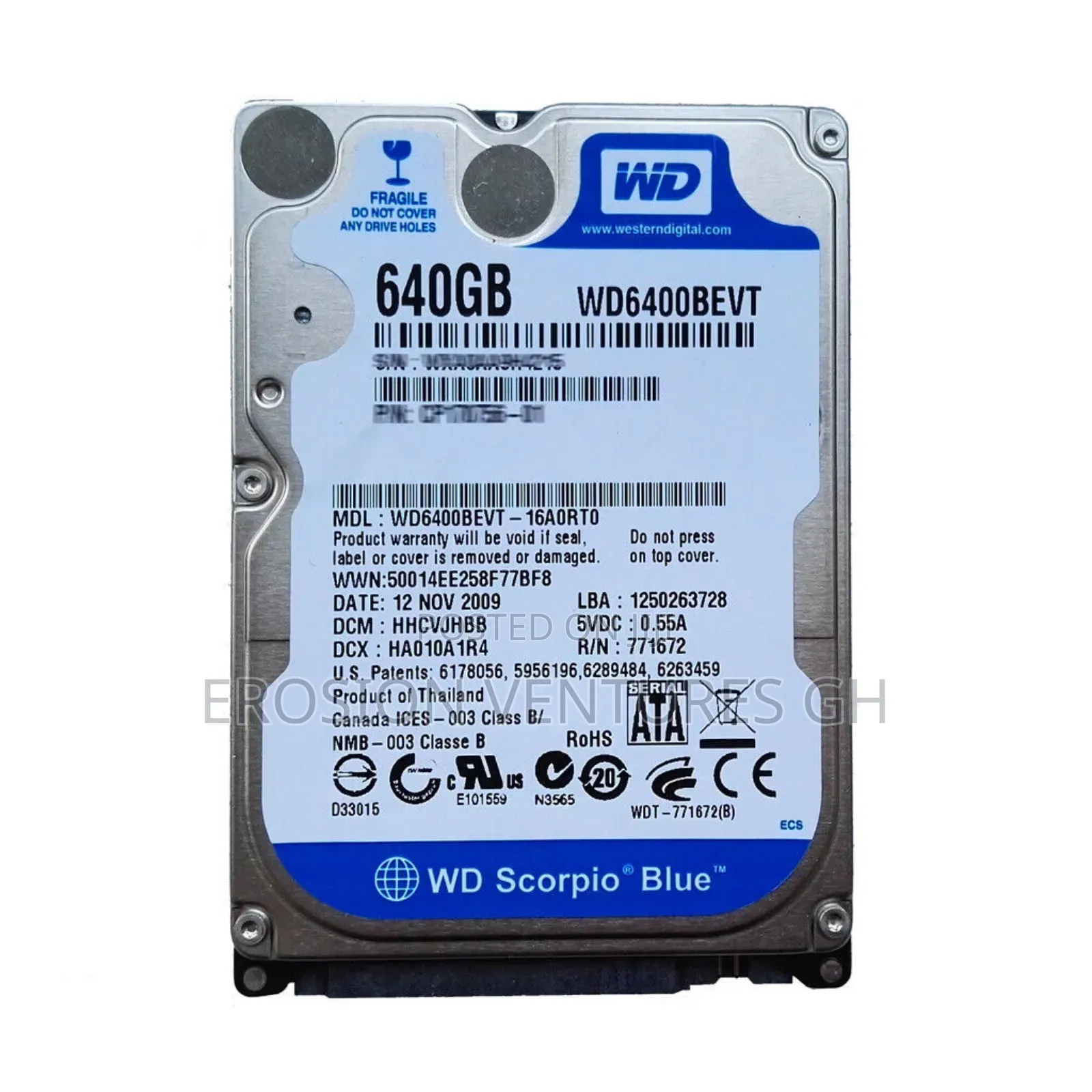 640gb Laptop Hard Drive