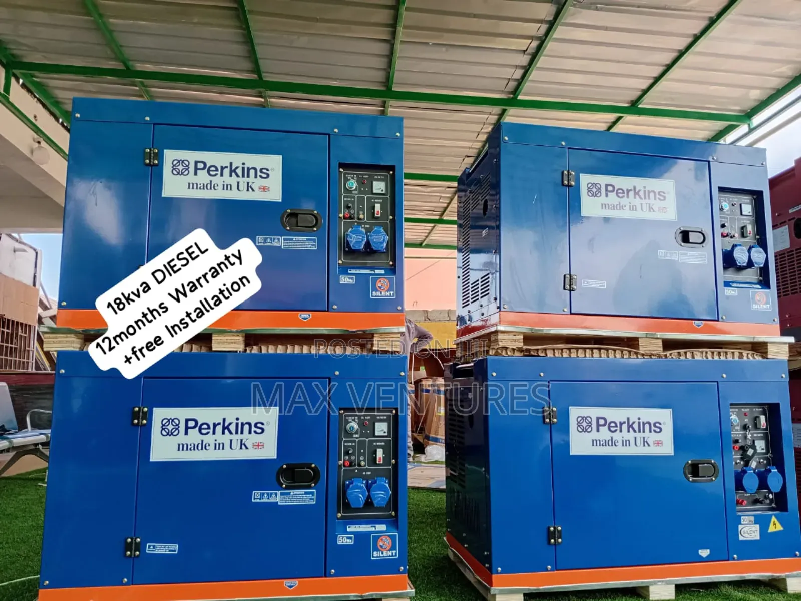 18kva Perkins New Diesel Commercial Power Source 18kva