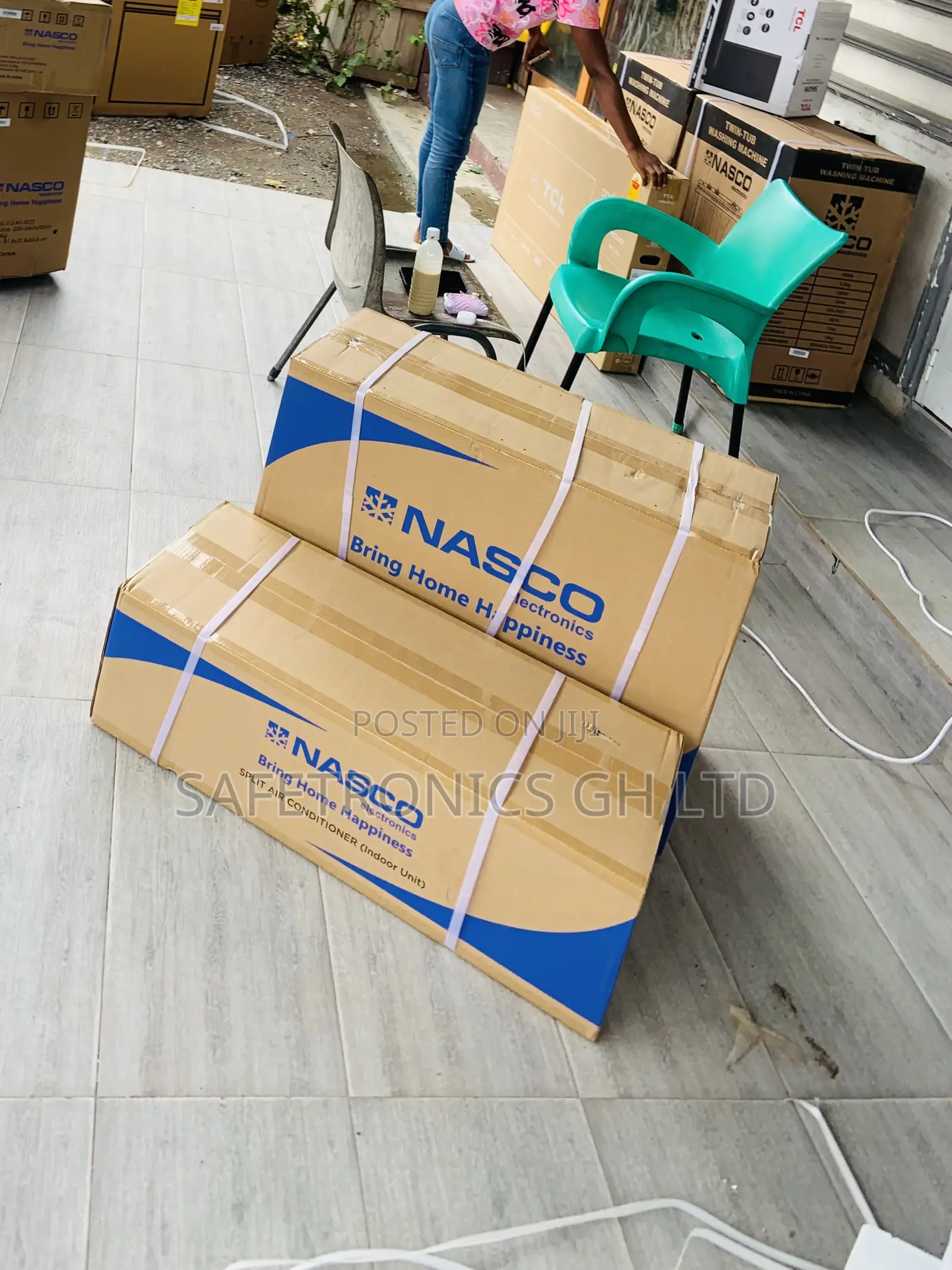 Accurate Nasco 1.5 Horsepower Split R410a White Ac