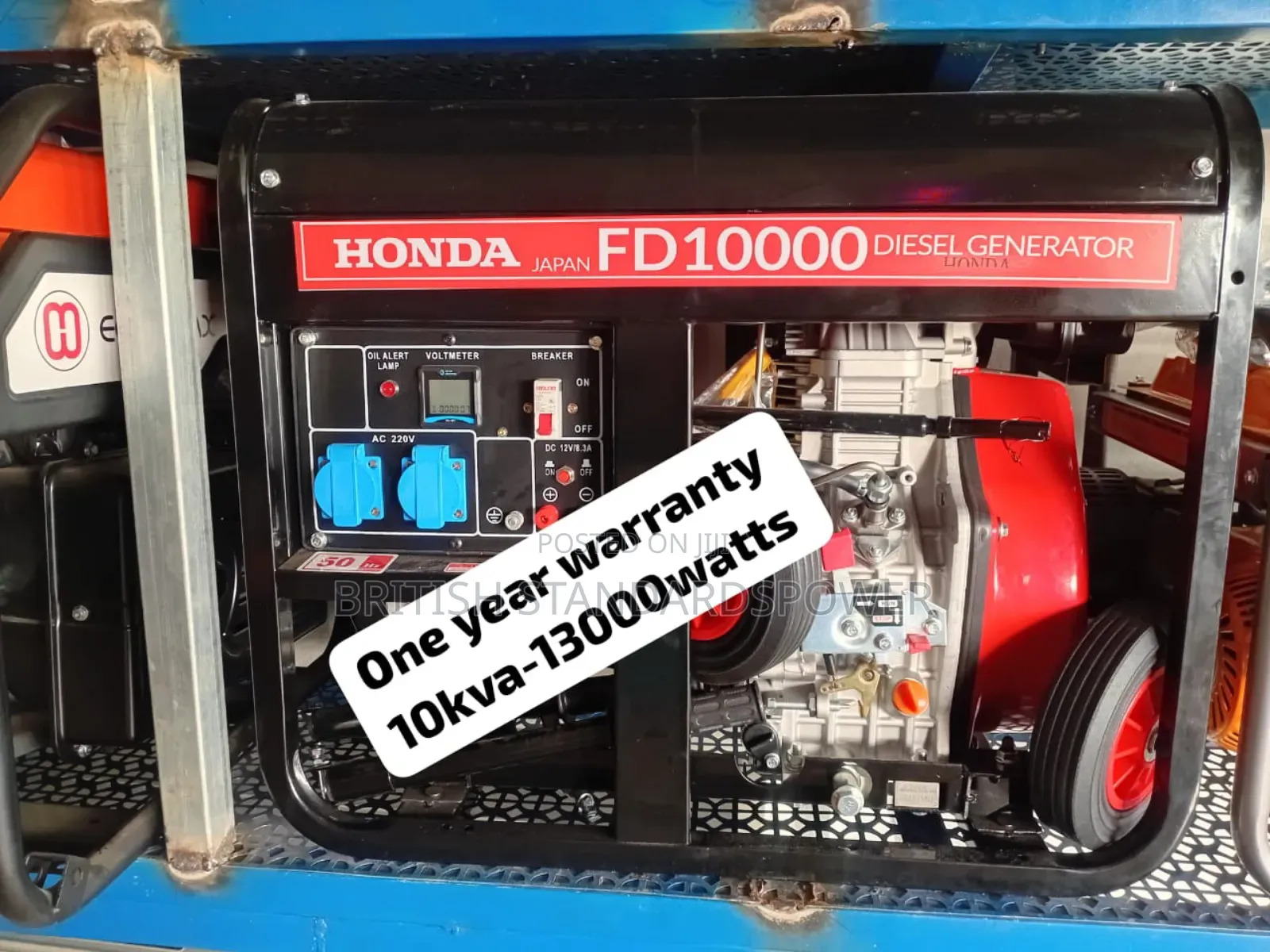 Unwavering 10kva Diesel Honda Generator Set