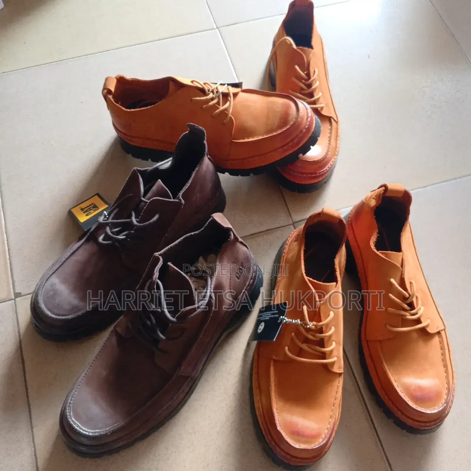 Original Classic Caterpillar Ankle Leather Casual Boots Usa