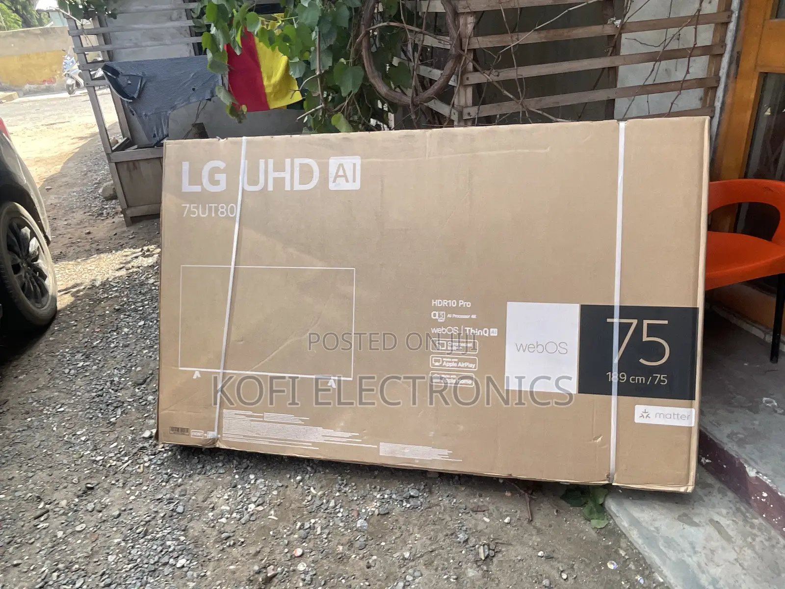 Lg 75′′ Ai Smart Uhd Tv 75ut80006la