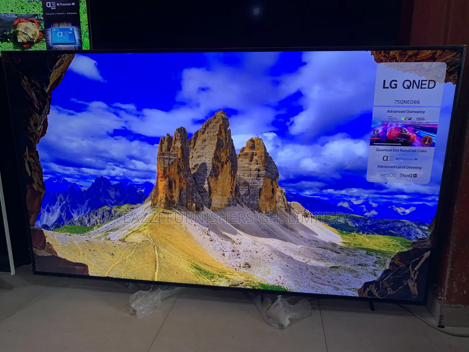 The Lg 75qned86 Smart 75-Inch Tv With 120hz Refresh Rate,