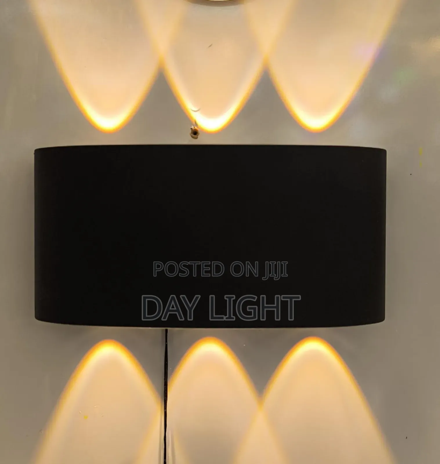 3 Eyes Black Body Wall Light