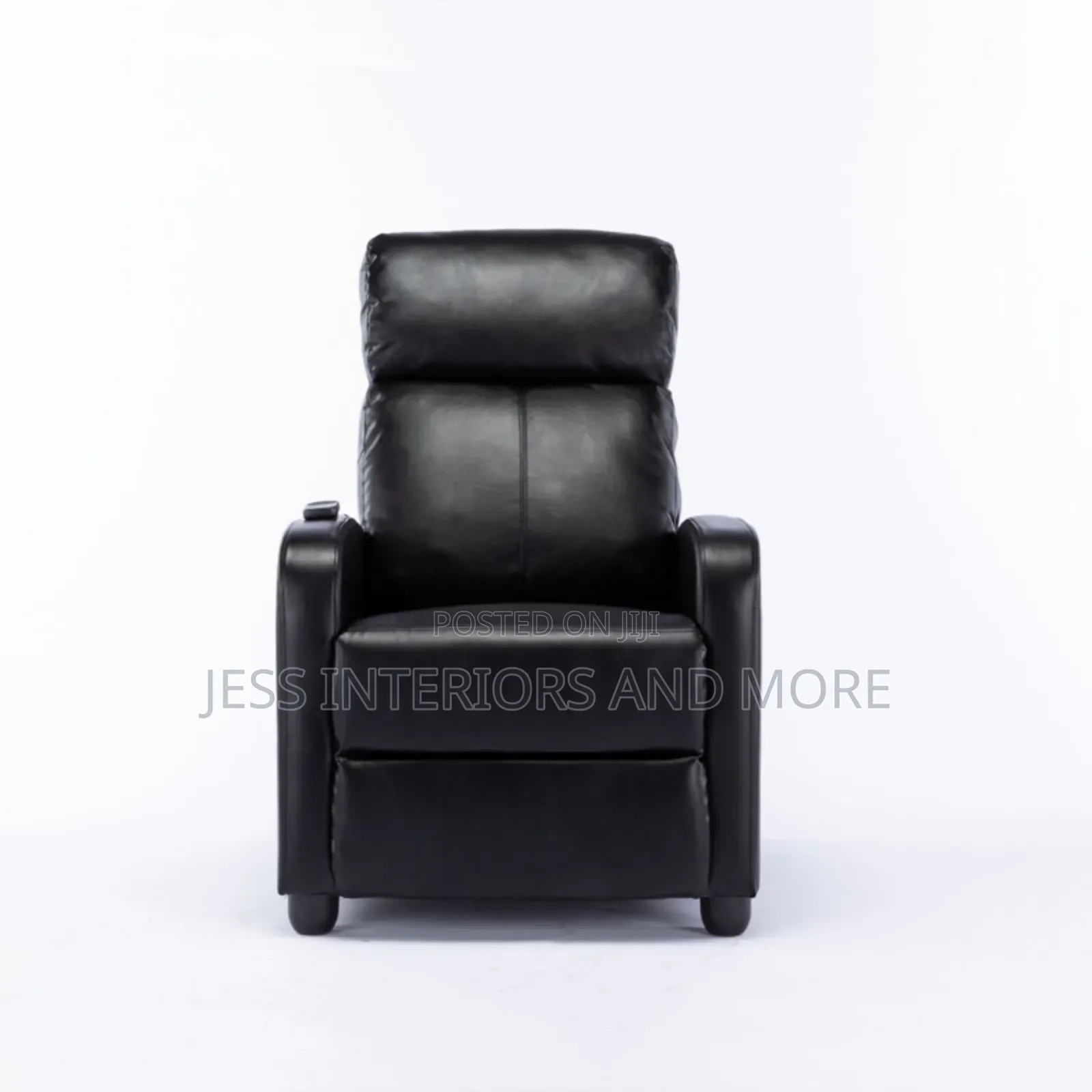 Leather Compact Massage Chair With Remote Control