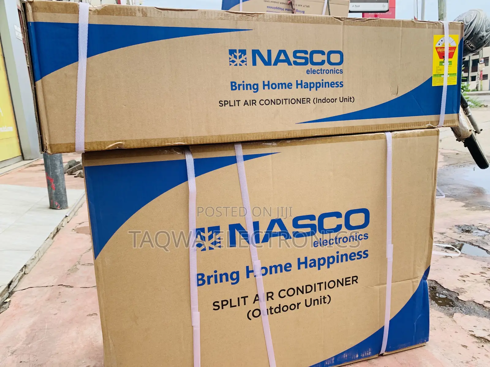 New White Nasco 1.5hp Air Conditioner