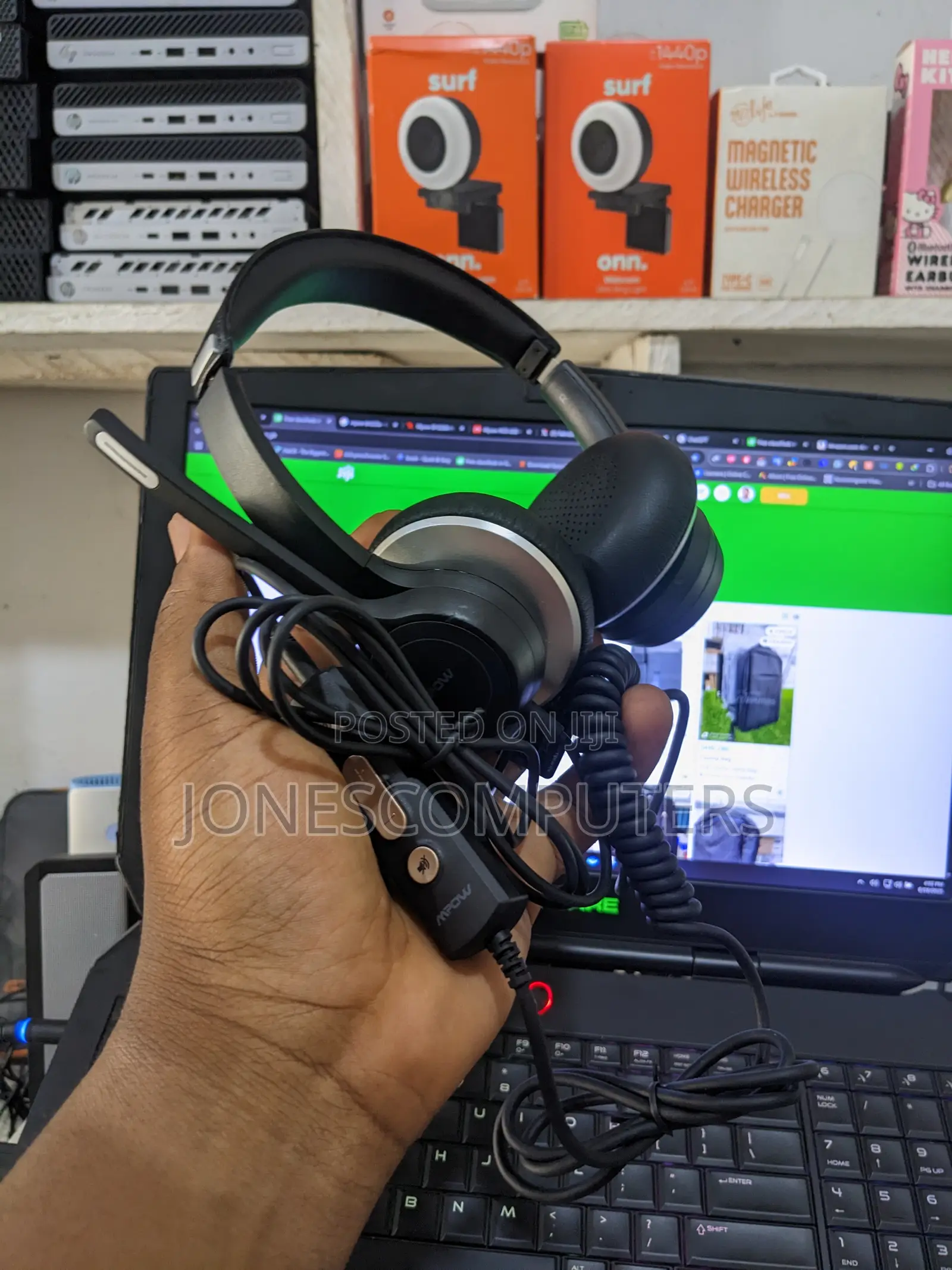 Mpow Bh328a Headphones With Mic Black