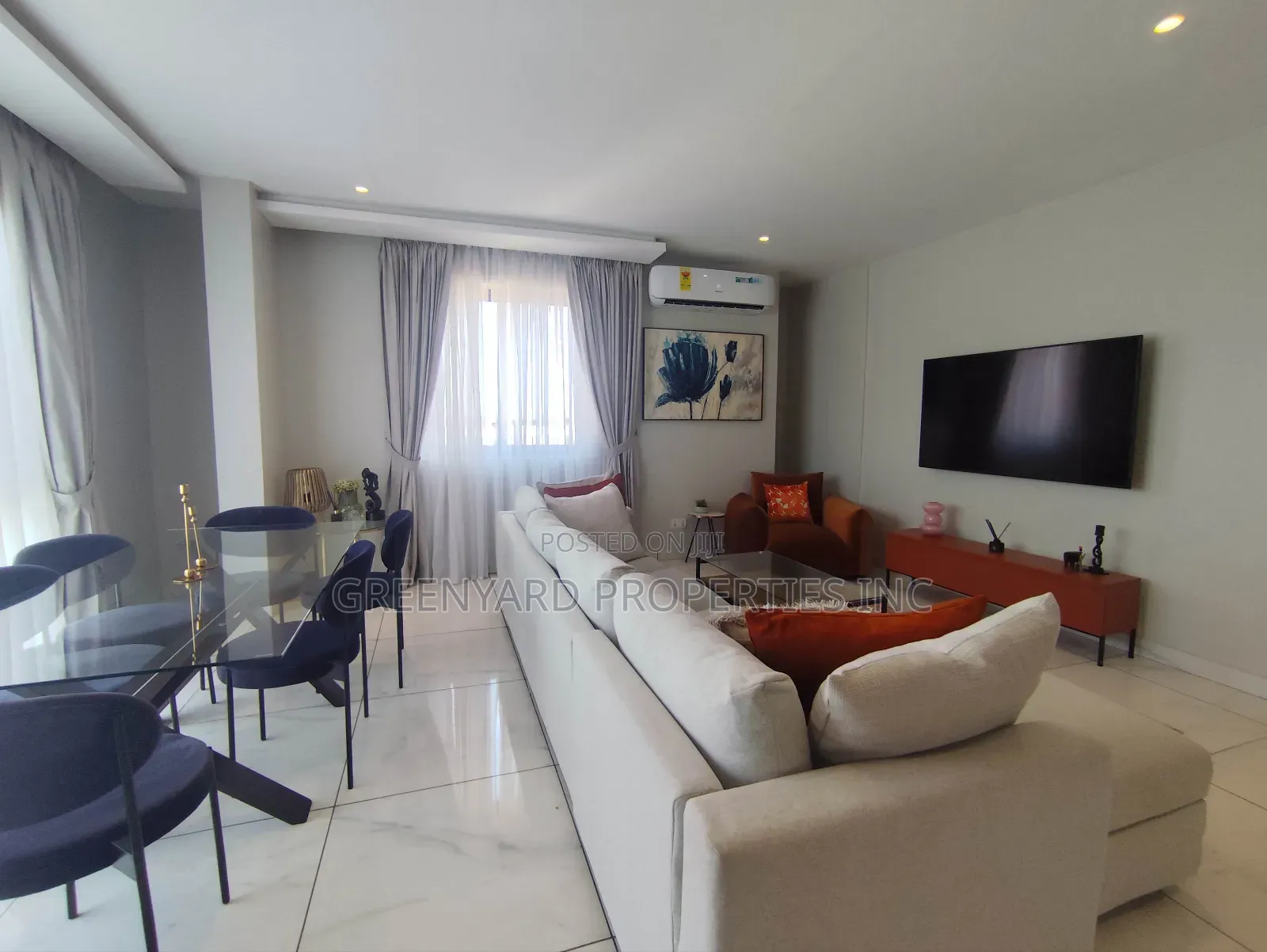 Furnished 3bdrm Apartment in Lagos Avenue, East Legon for rent