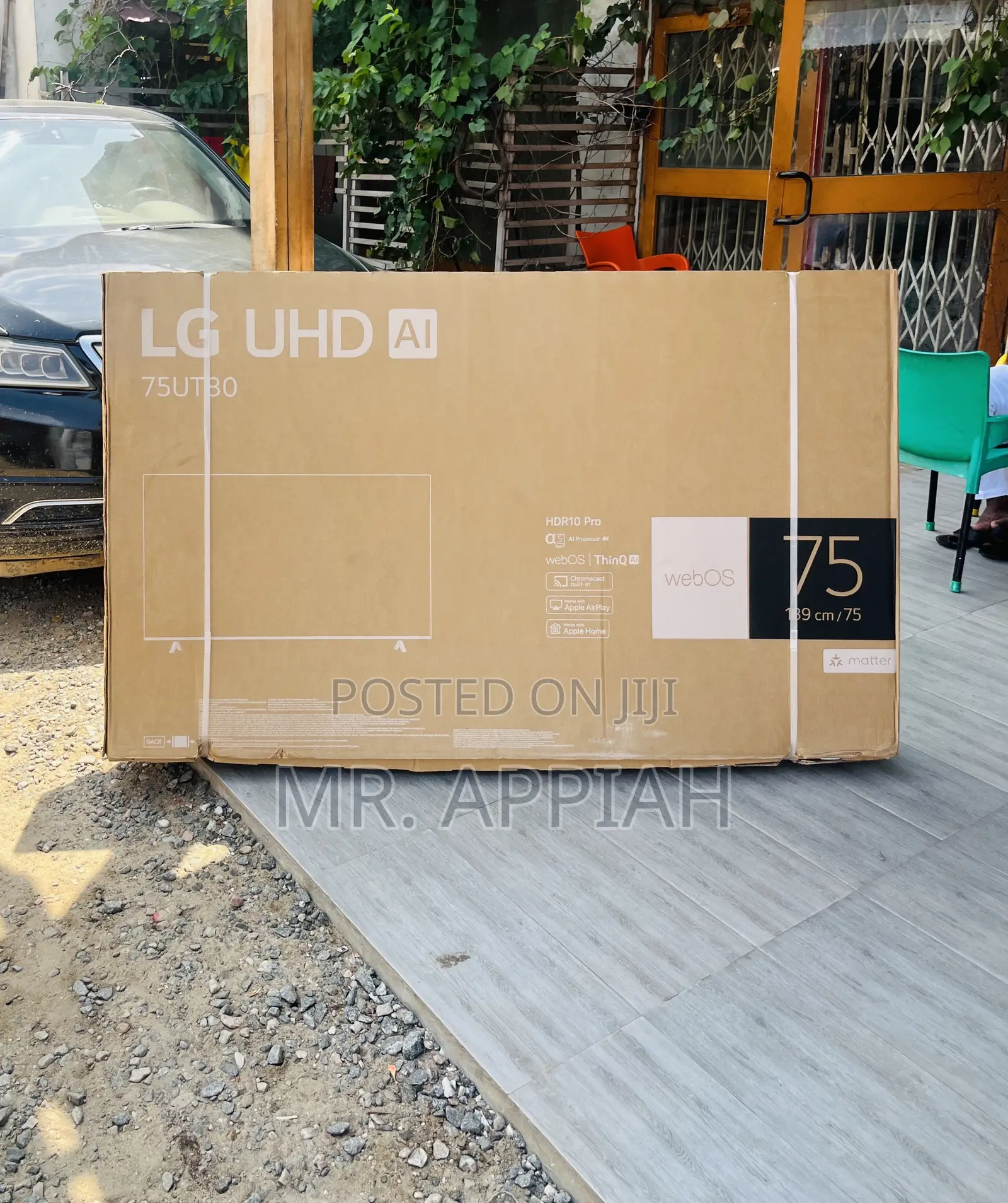 Newly in Stock Lg 75ut8000 75” Uhd Smart Tv.