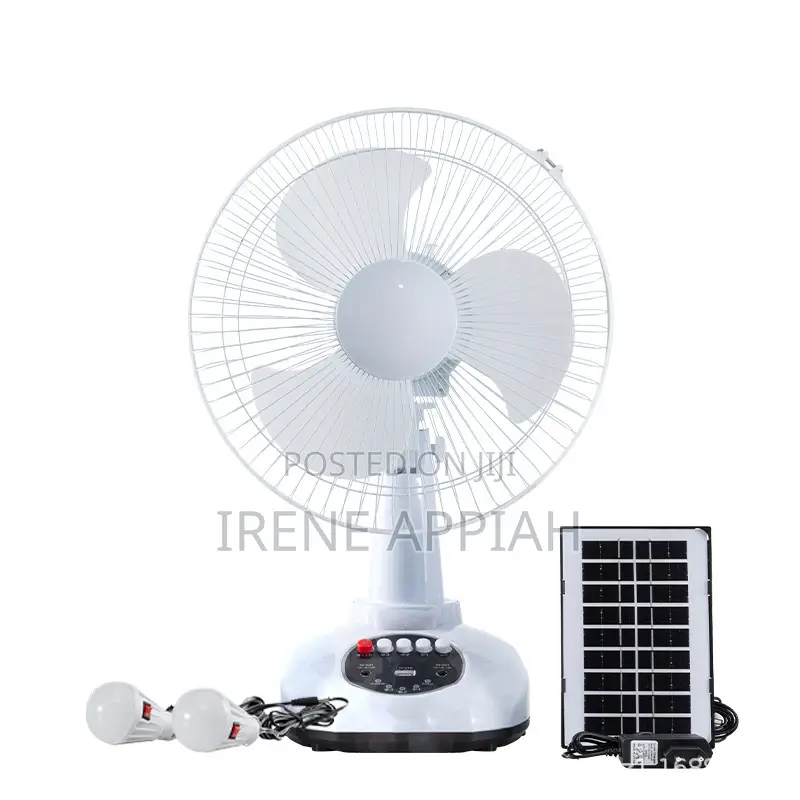 Rechargeable Solar Fans