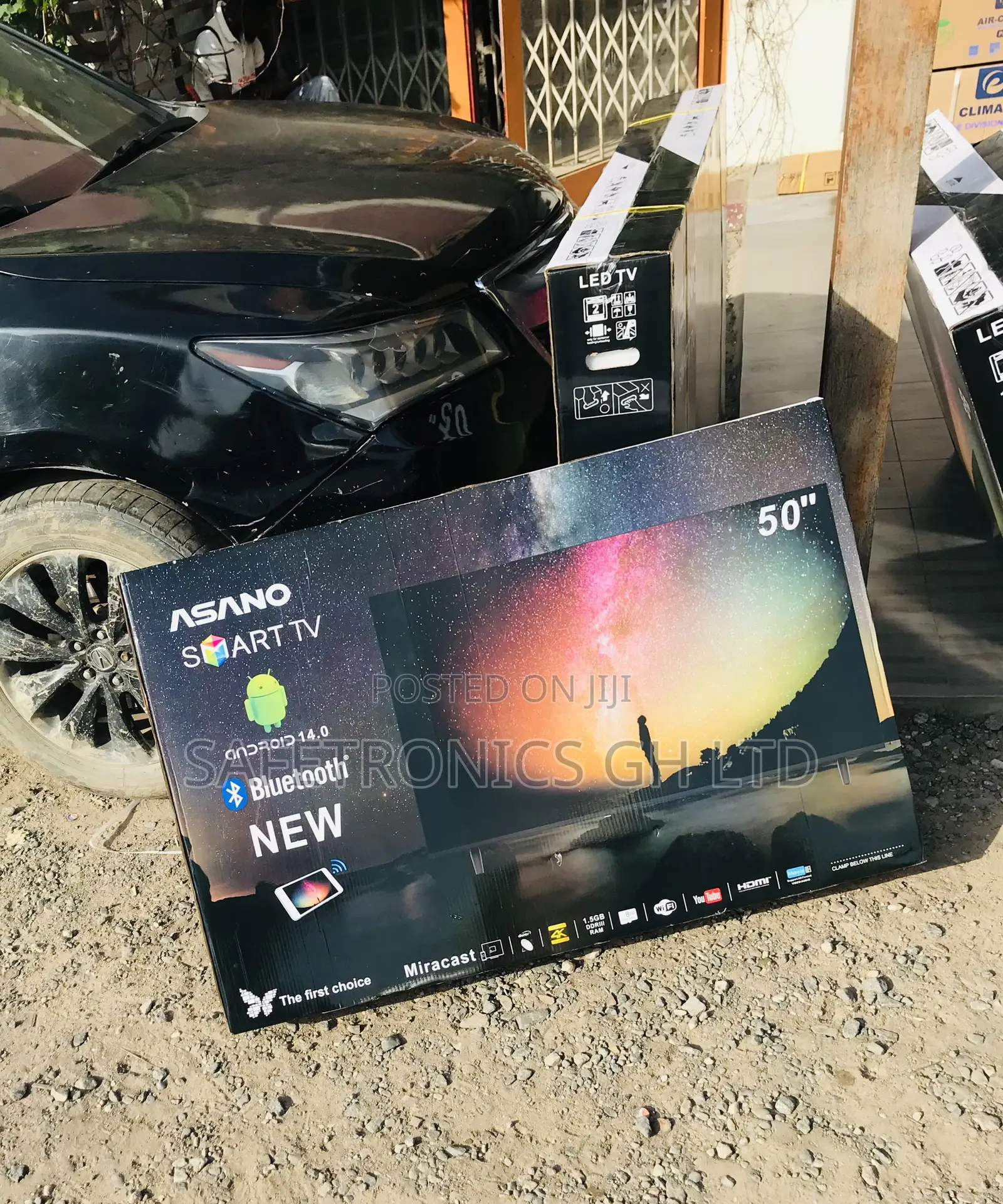 Kindly Order 50 Inch Smart Led Uhd Asano Tv
