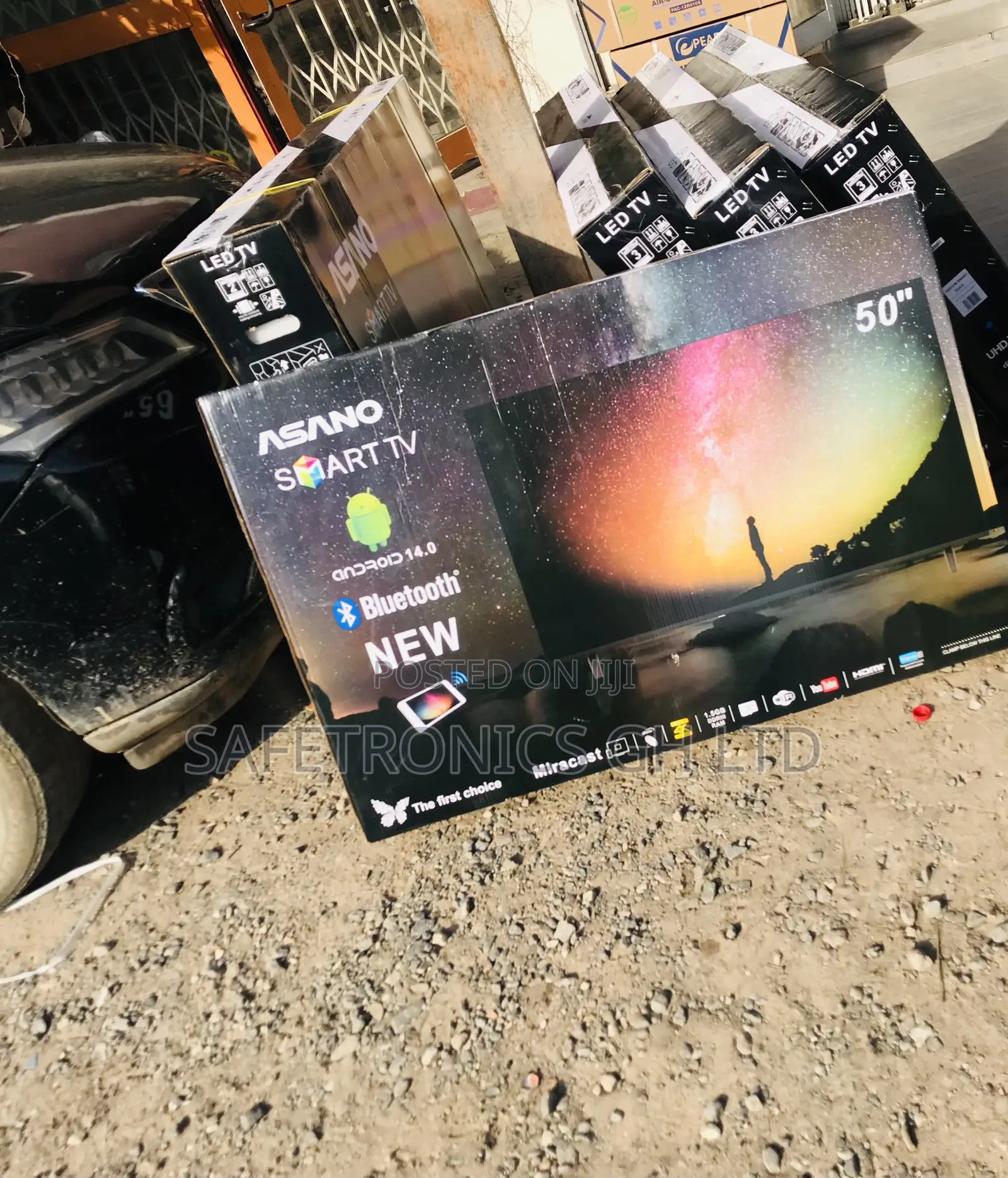 High Authentic 50 Inch Smart Led Uhd Asano Tv