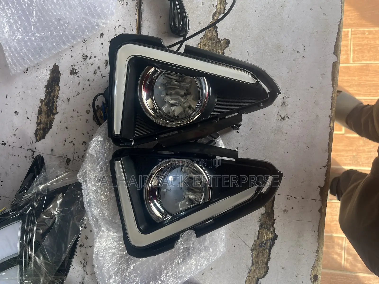 Rav 4 Foglight Cover With Led
